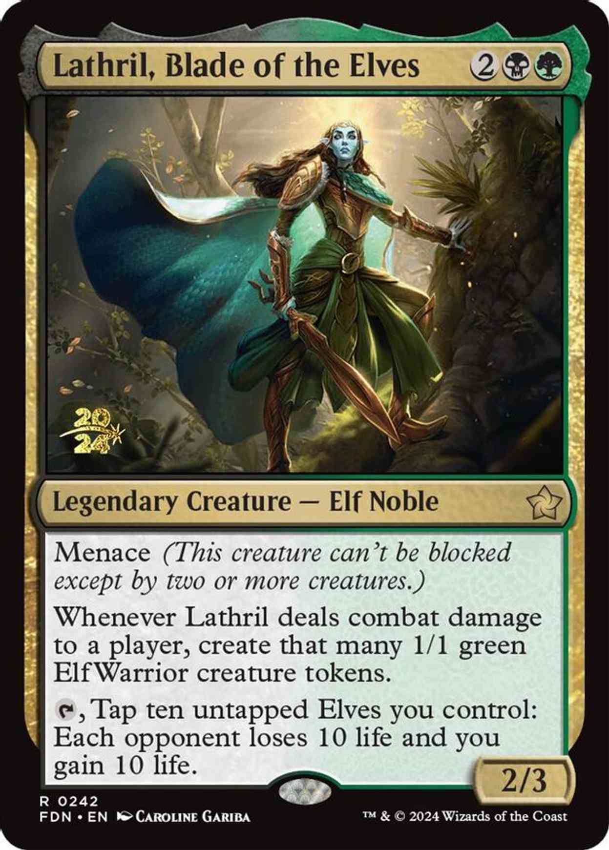 Lathril, Blade of the Elves magic card front