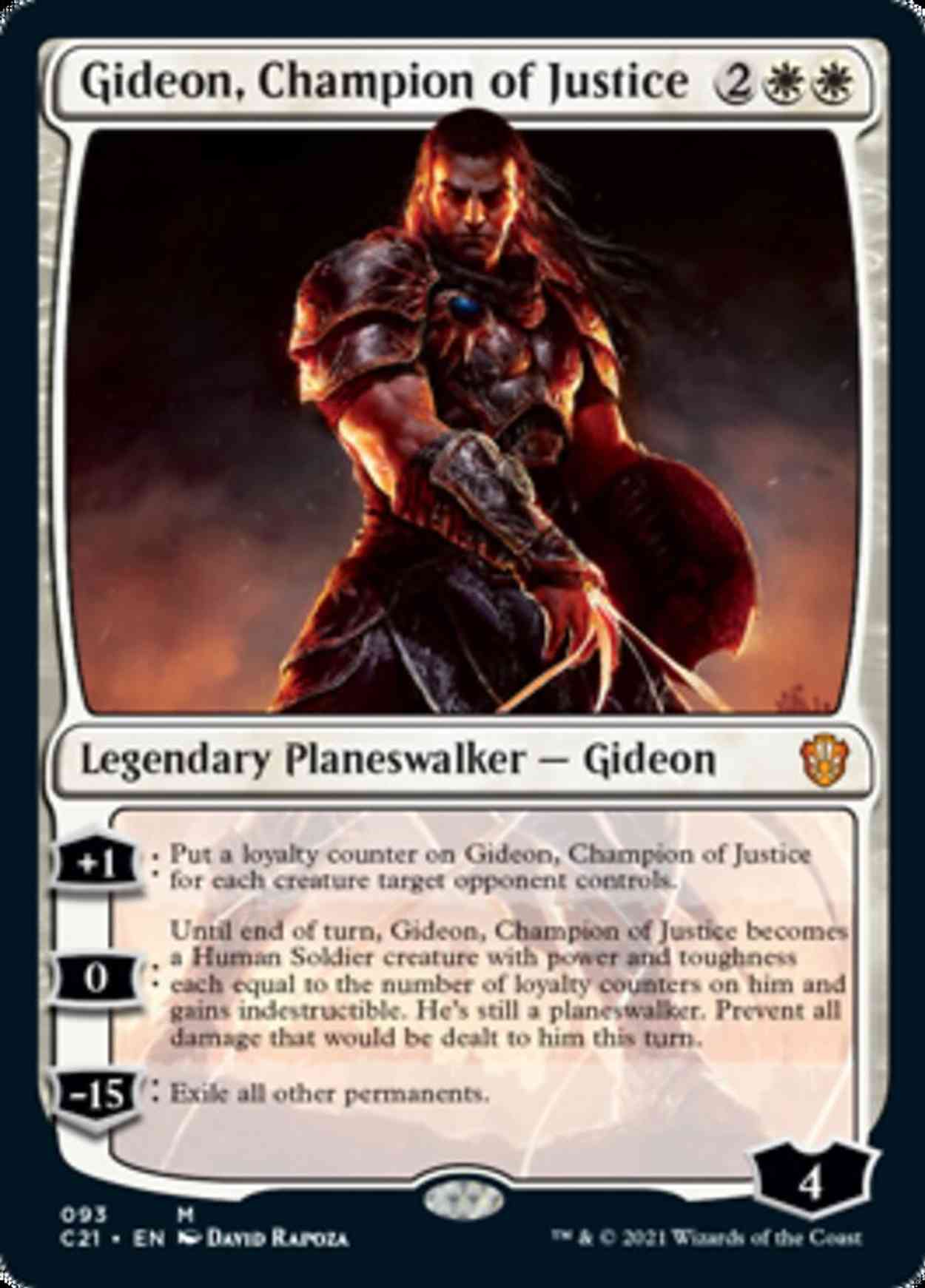 Gideon, Champion of Justice magic card front