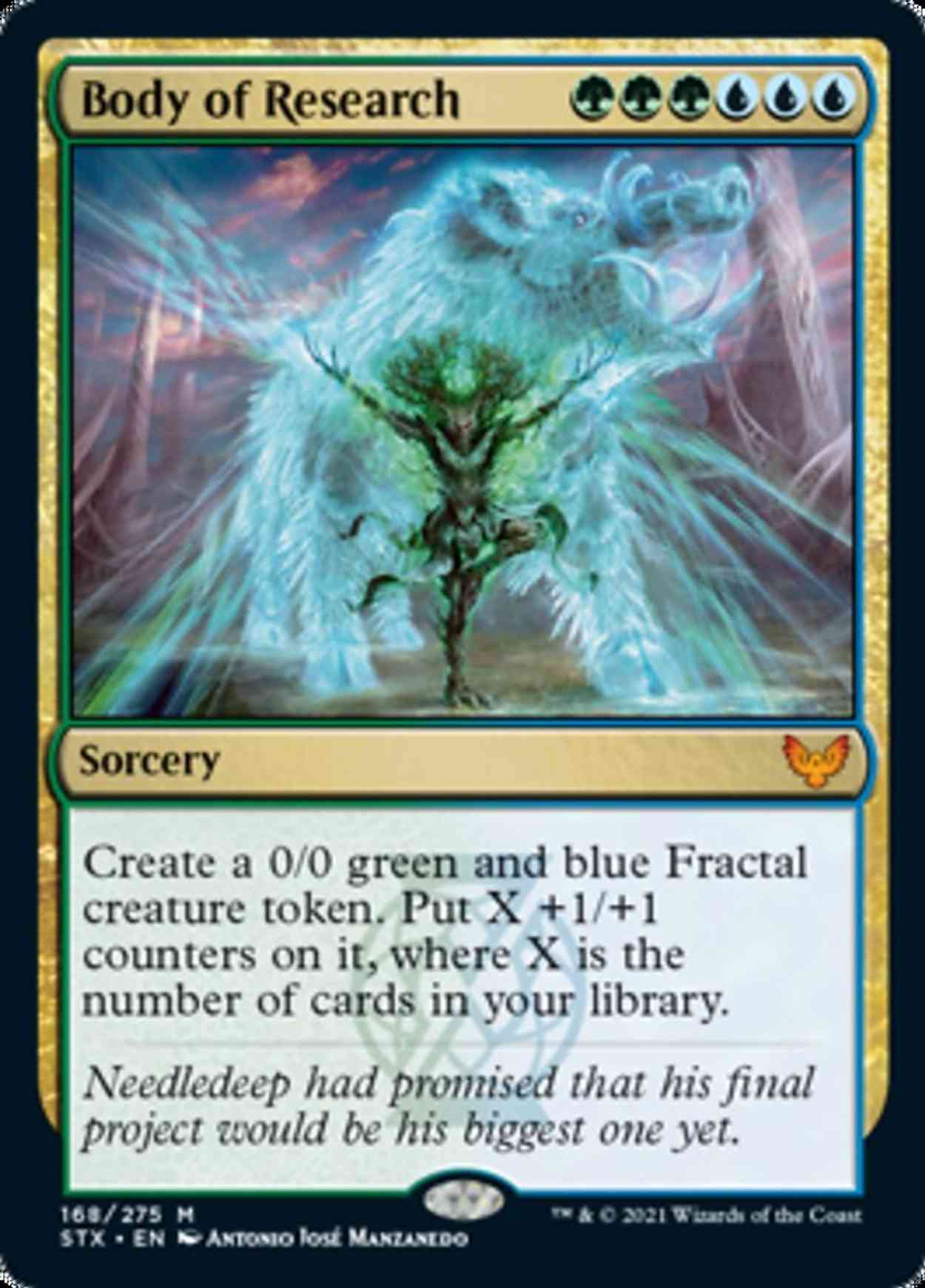 Body of Research magic card front