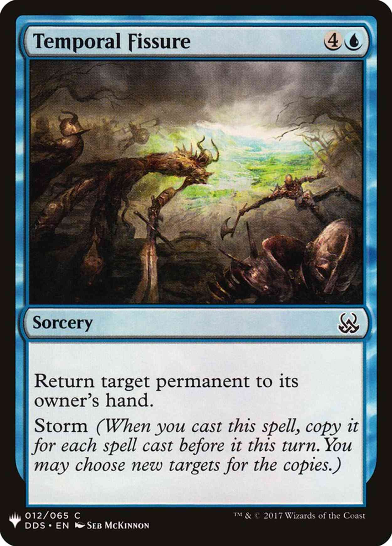 Temporal Fissure magic card front