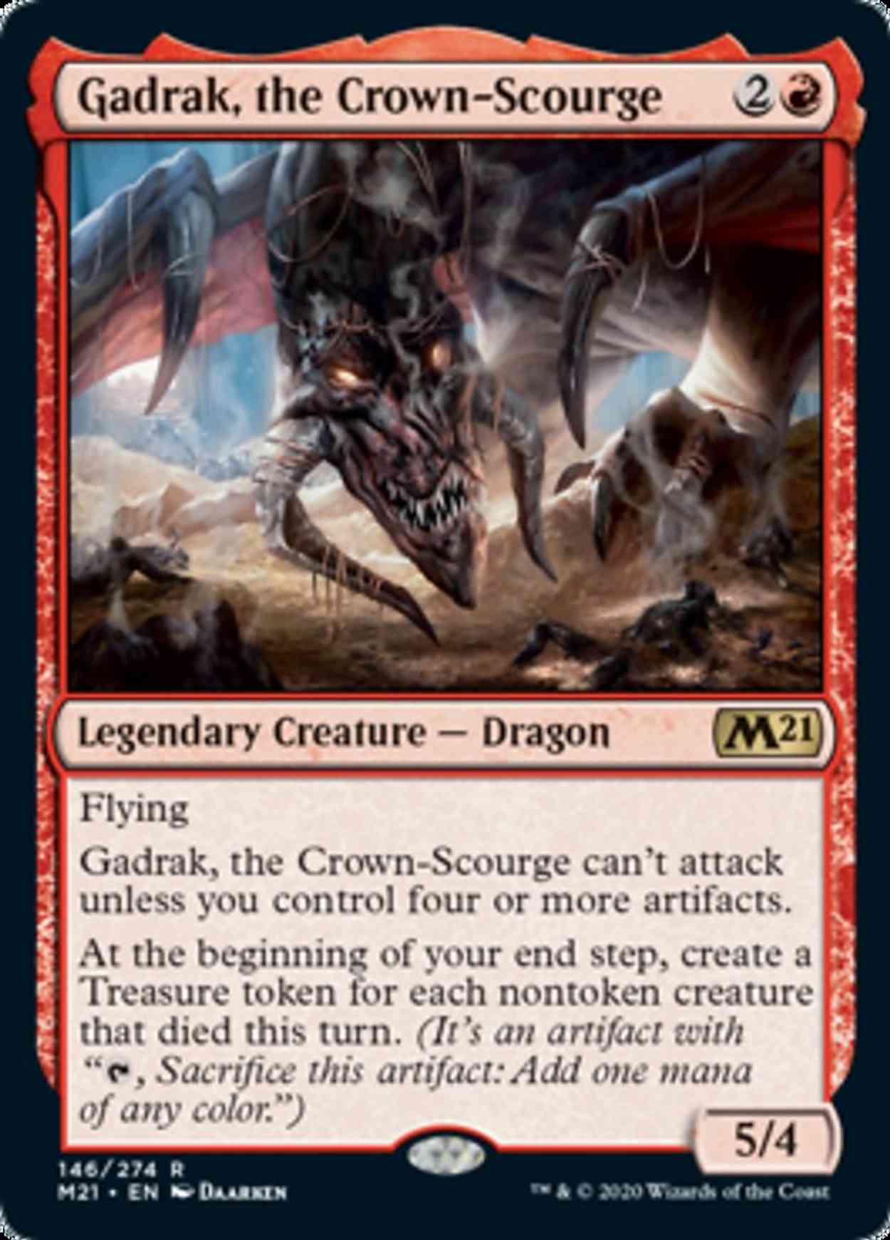 Gadrak, the Crown-Scourge magic card front