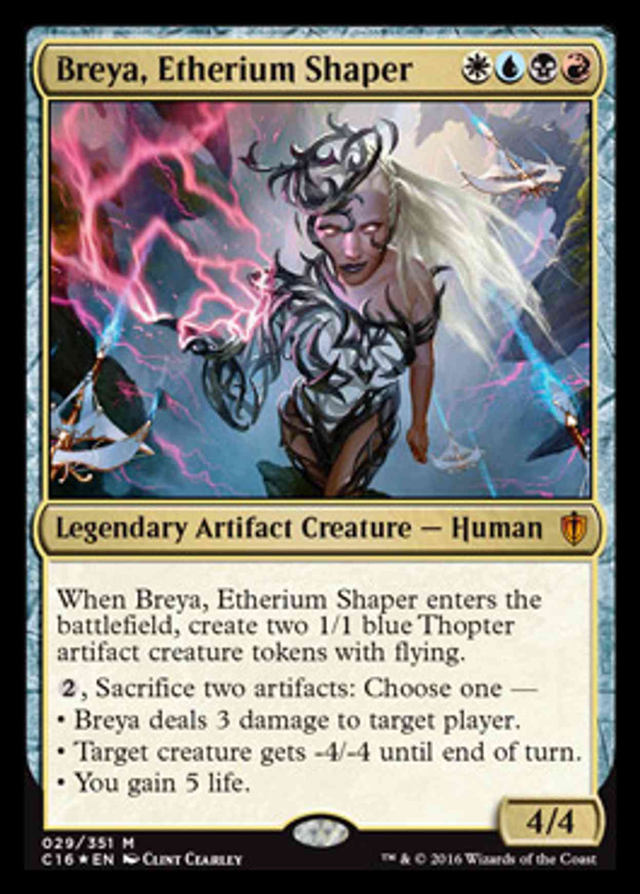 Breya, Etherium Shaper magic card front