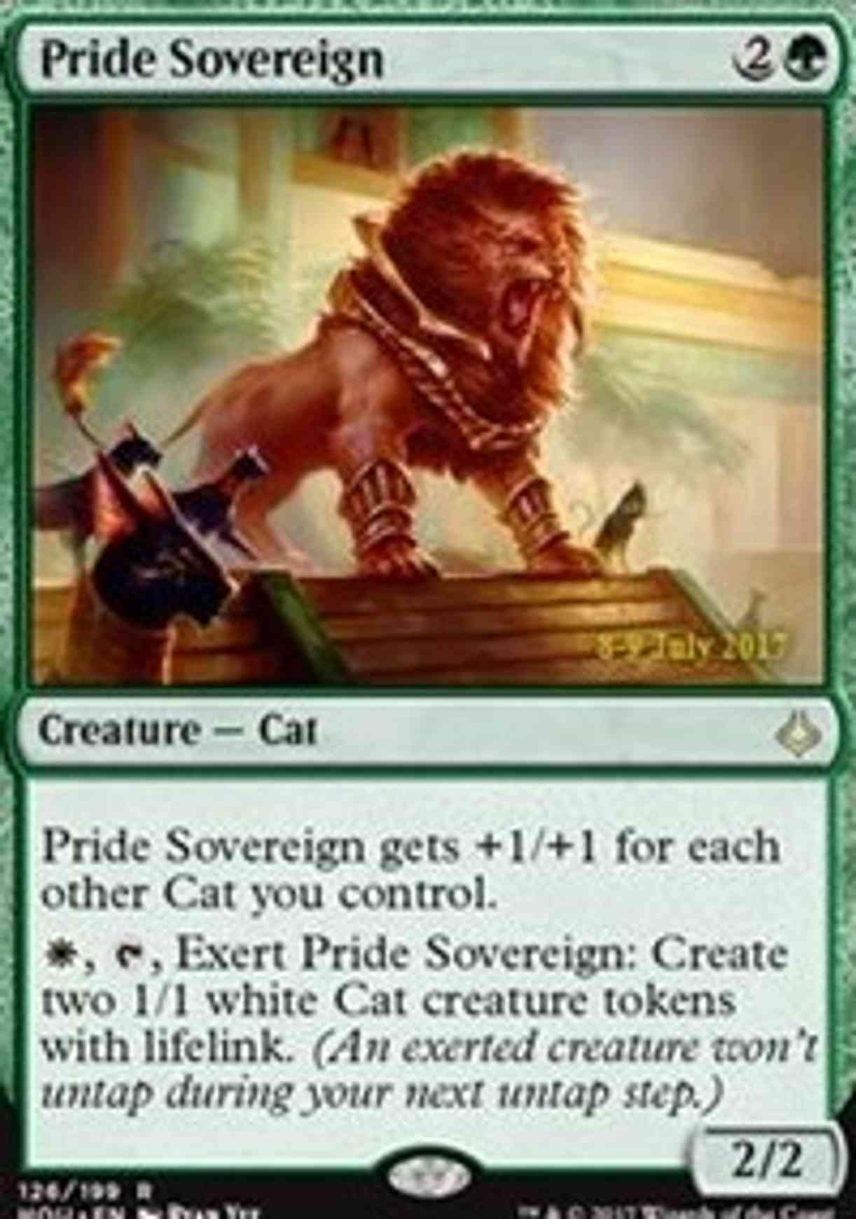 Pride Sovereign magic card front