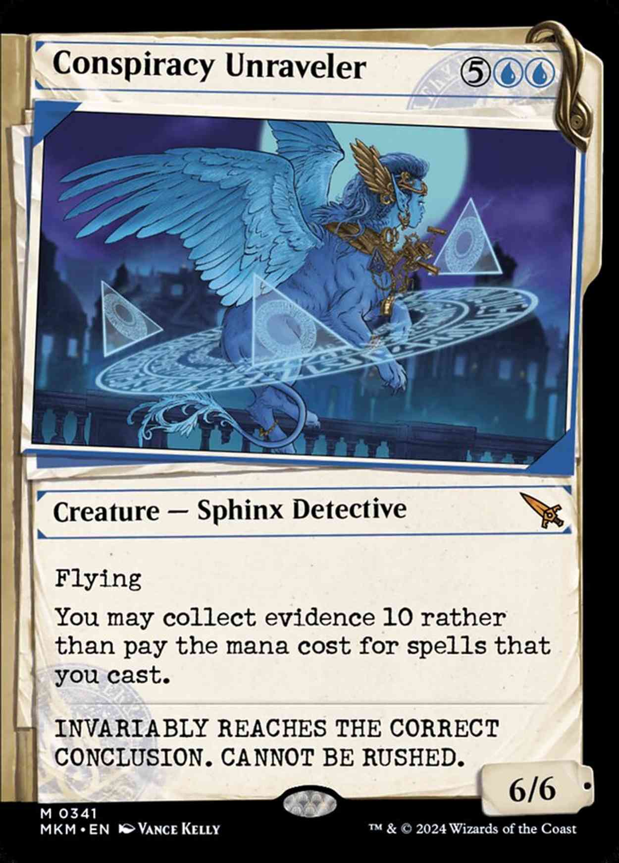 Conspiracy Unraveler (Showcase) magic card front