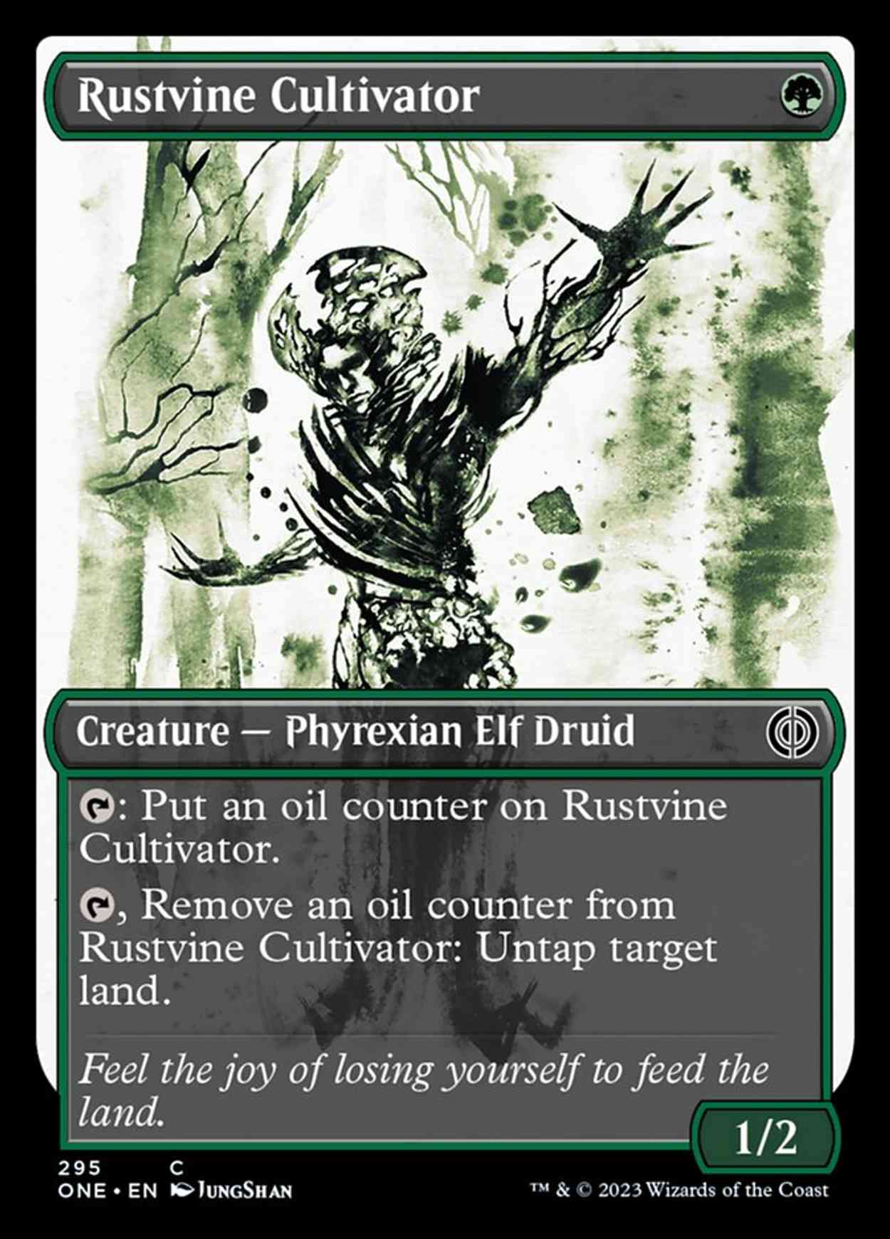 Rustvine Cultivator (Showcase) magic card front