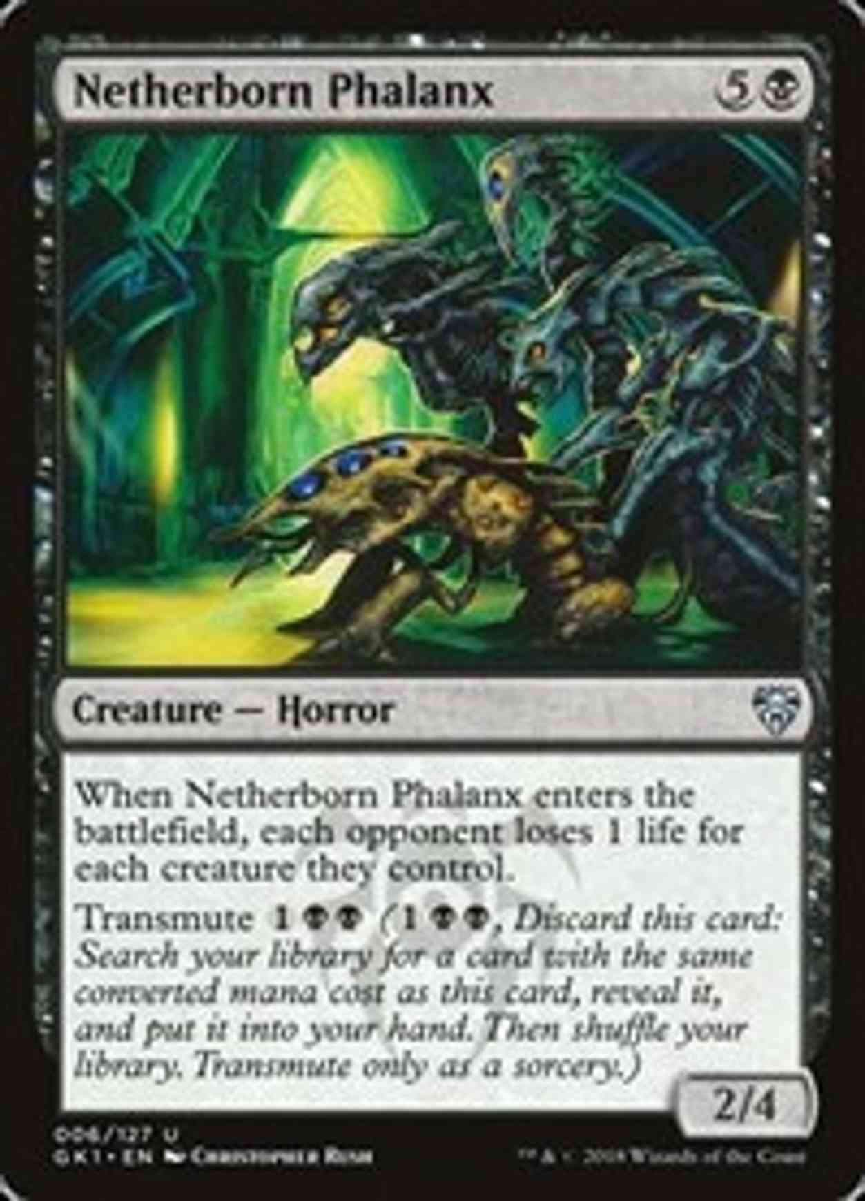 Netherborn Phalanx magic card front