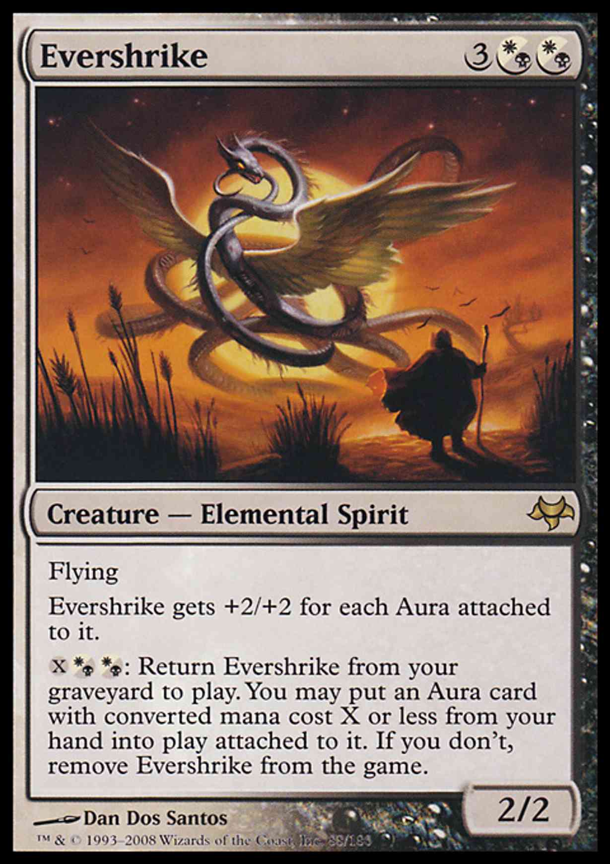 Evershrike magic card front