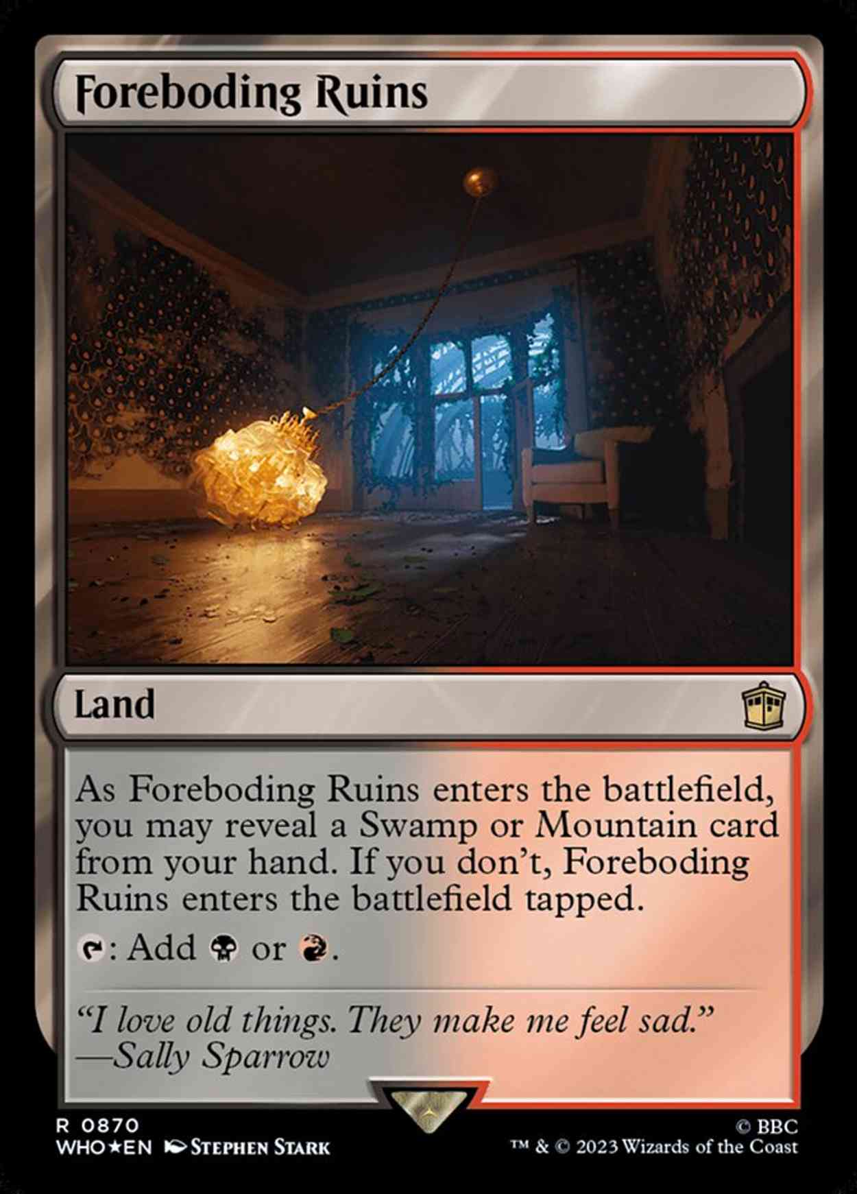 Foreboding Ruins (Surge Foil) magic card front