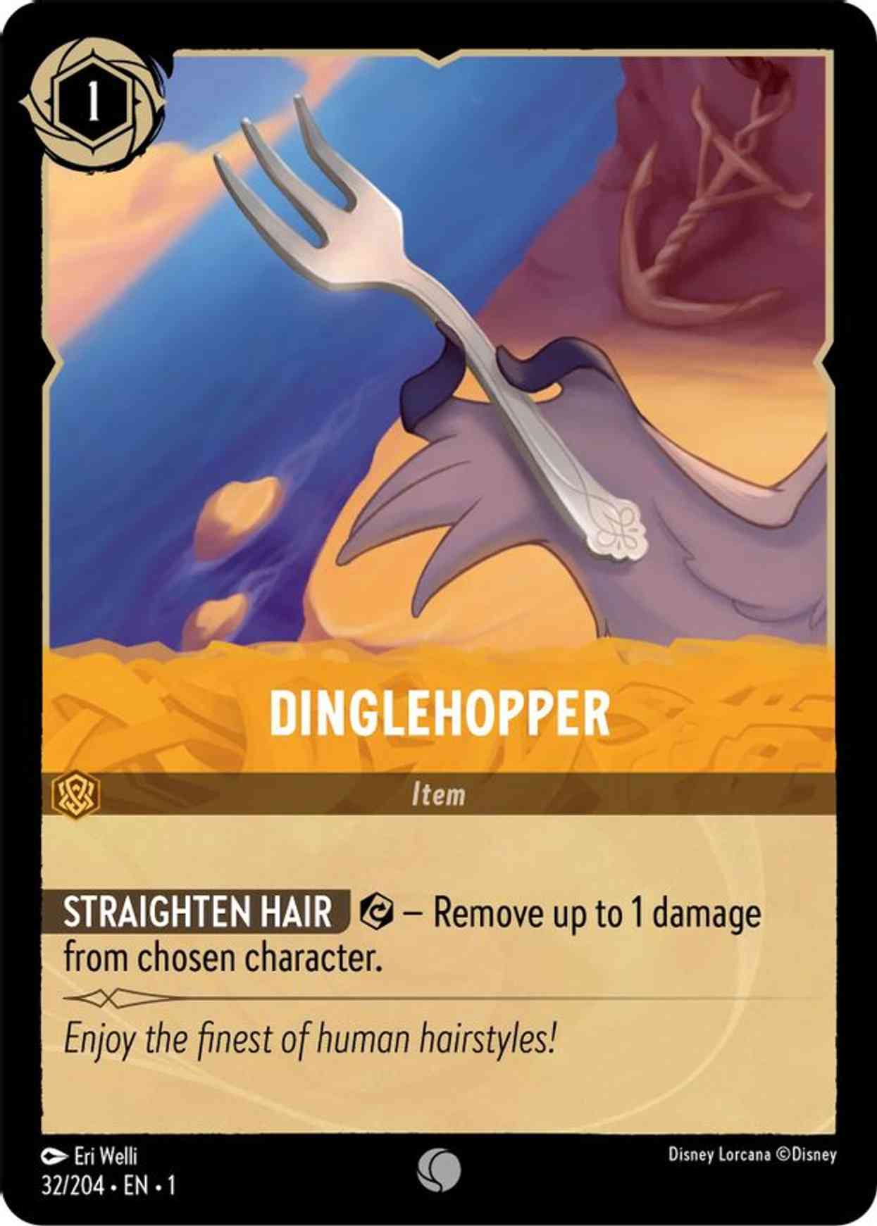 Dinglehopper magic card front