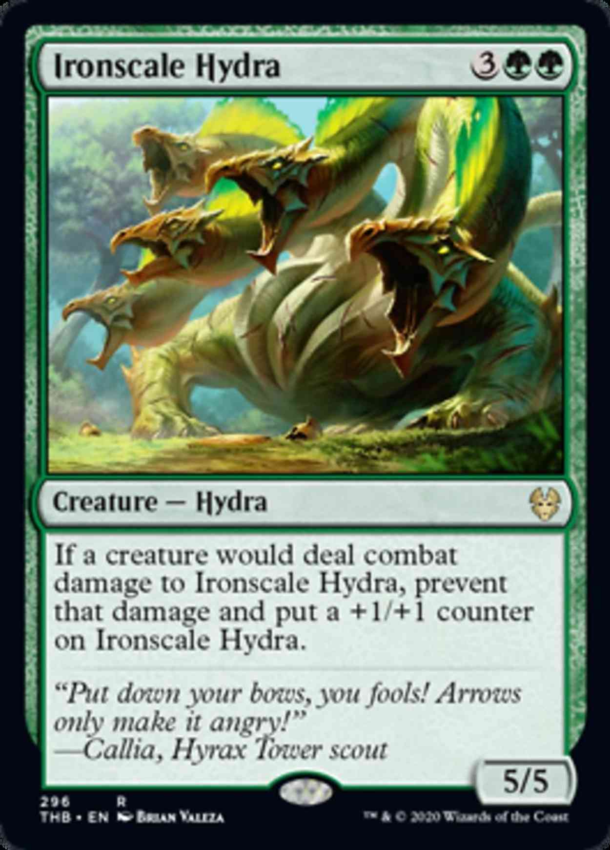 Ironscale Hydra magic card front