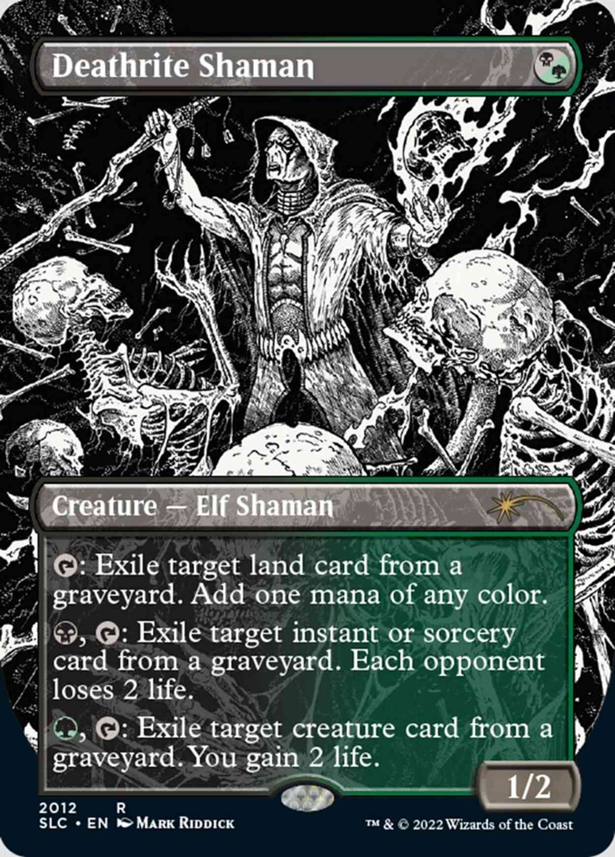 Deathrite Shaman magic card front
