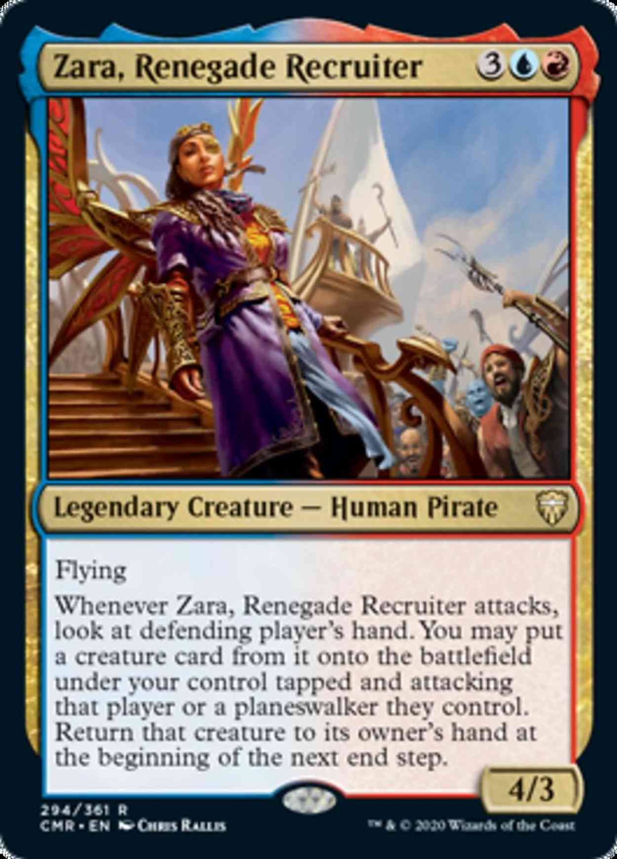 Zara, Renegade Recruiter magic card front