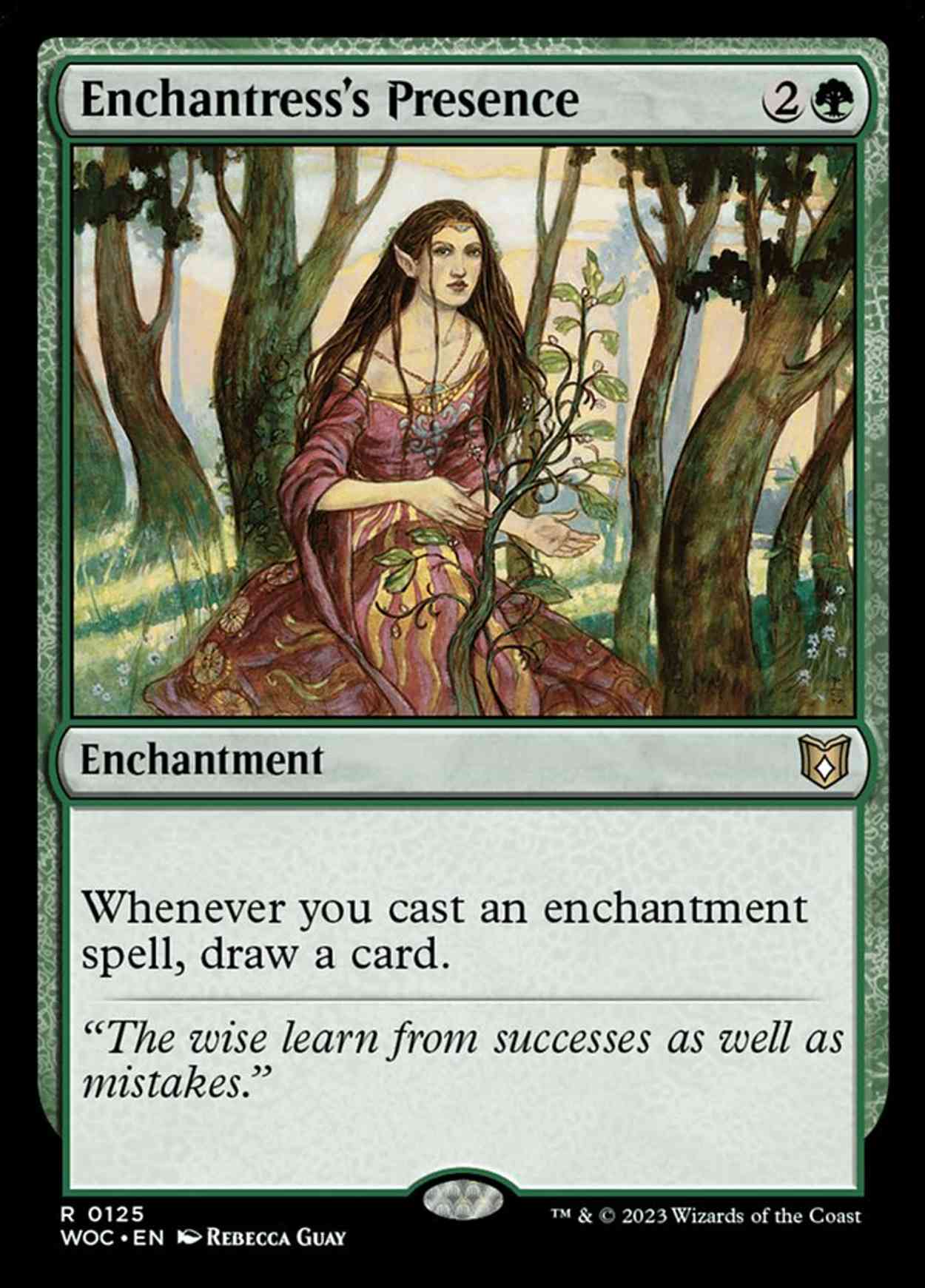 Enchantress's Presence magic card front