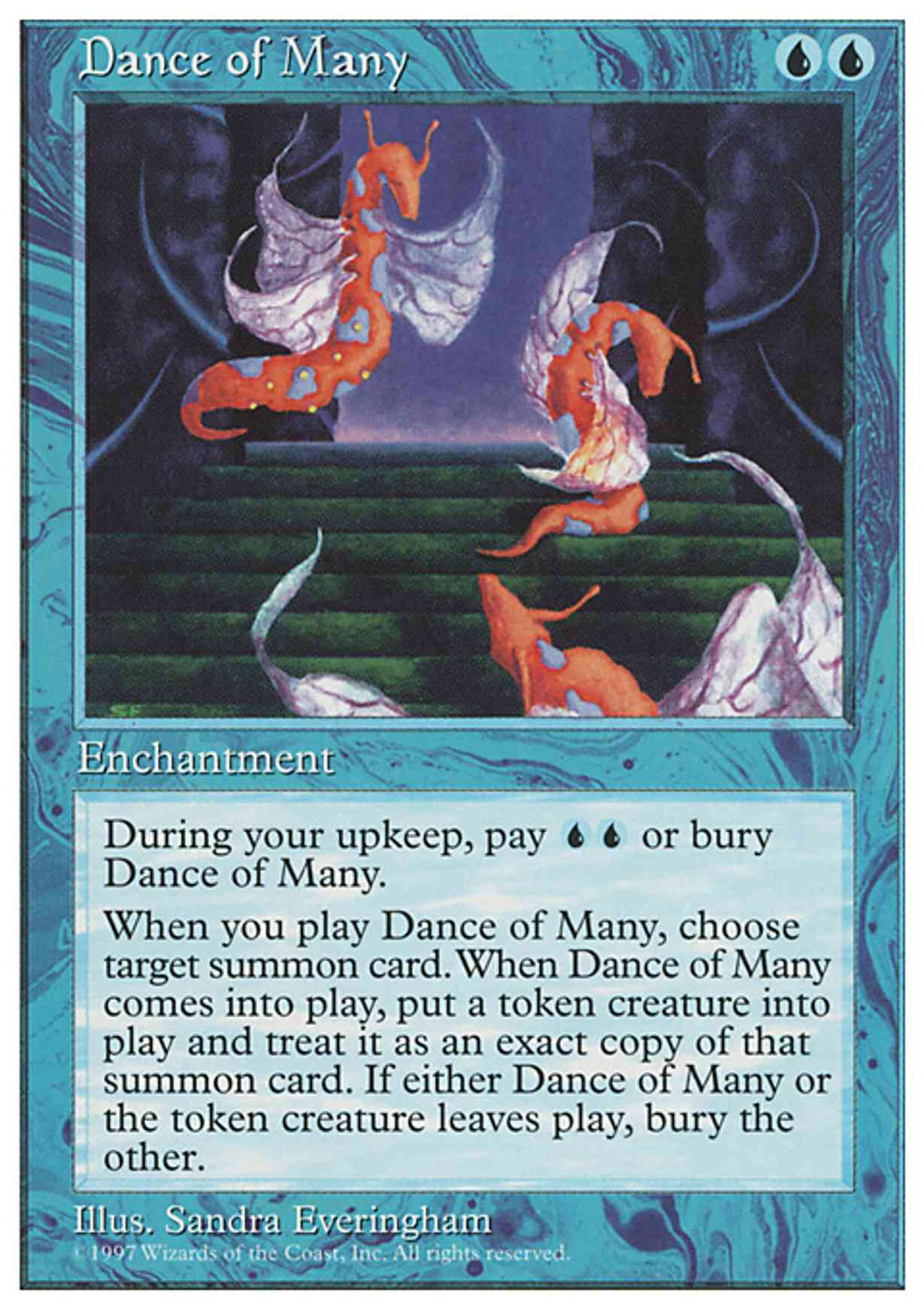 Dance of Many magic card front