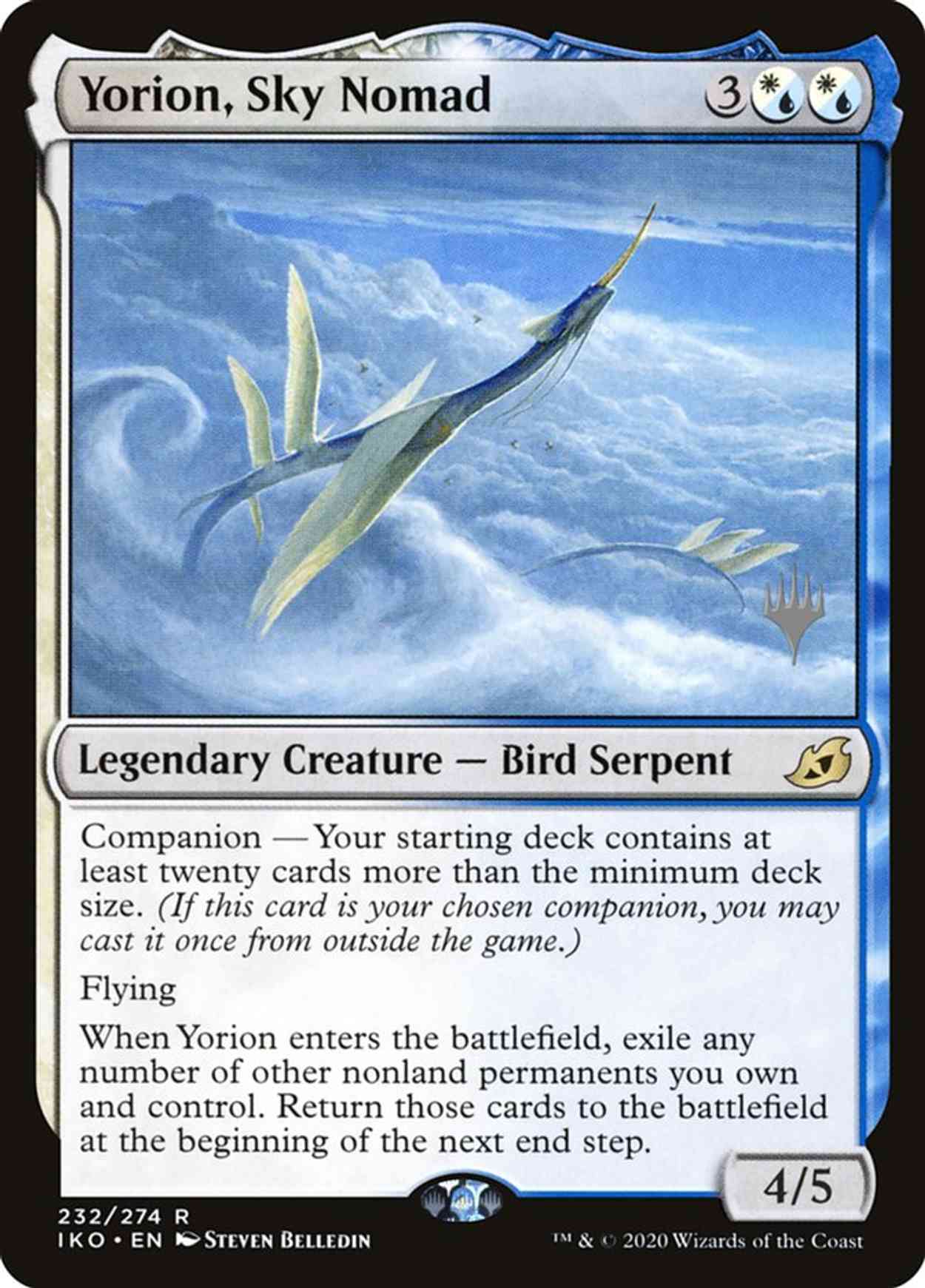 Yorion, Sky Nomad magic card front