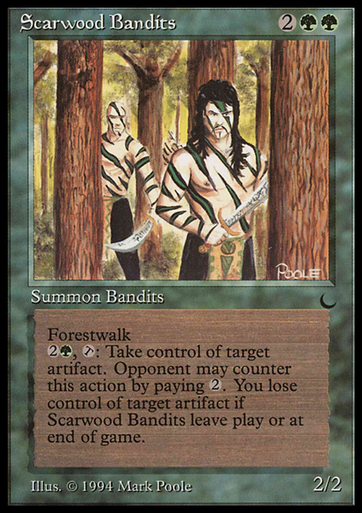 Scarwood Bandits magic card front