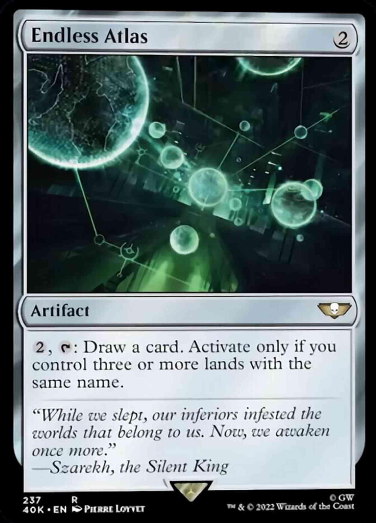 Endless Atlas magic card front