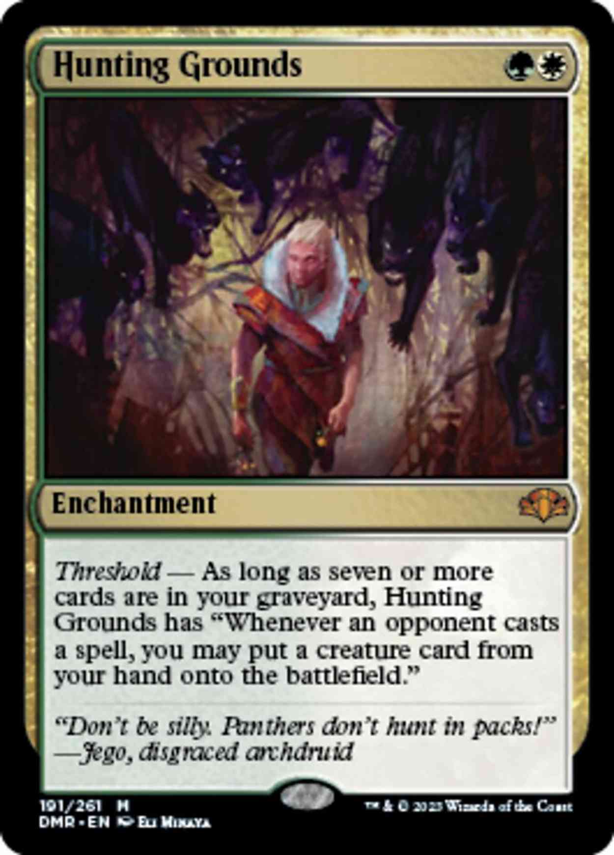 Hunting Grounds magic card front