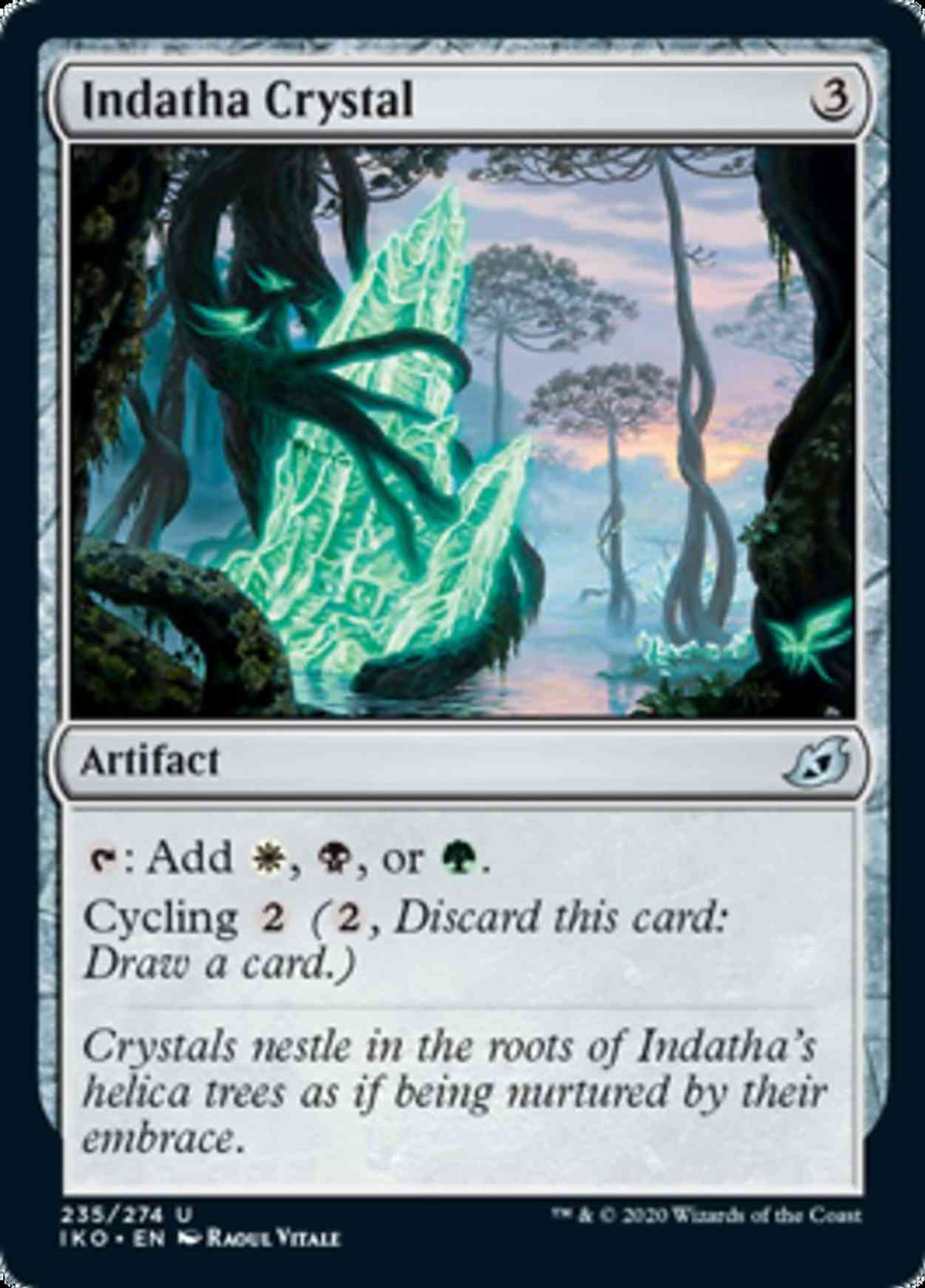 Indatha Crystal magic card front