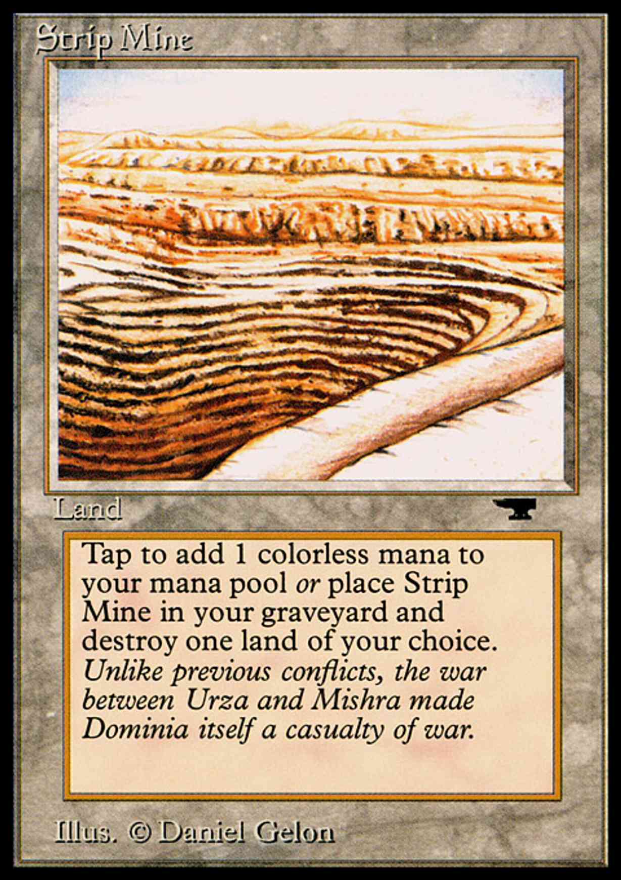 Strip Mine (Even Horizon) magic card front