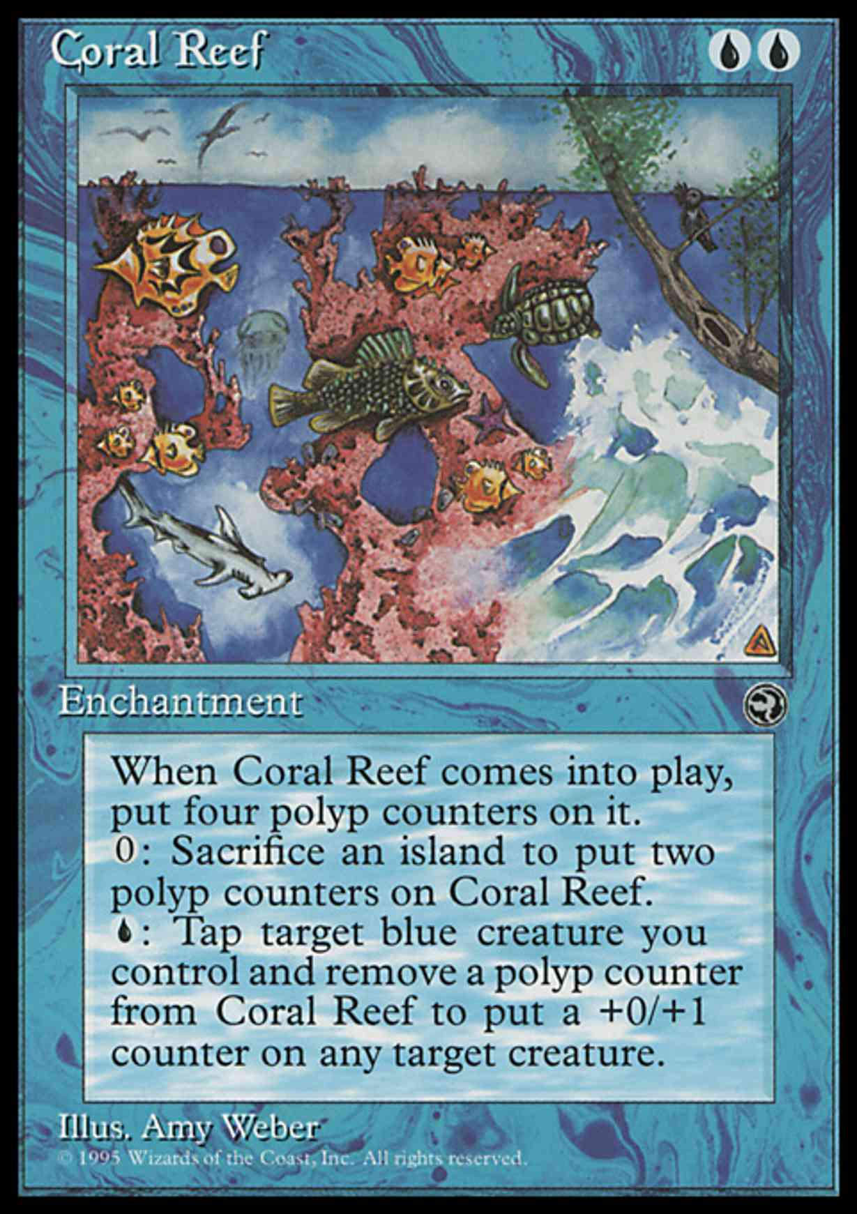 Coral Reef magic card front