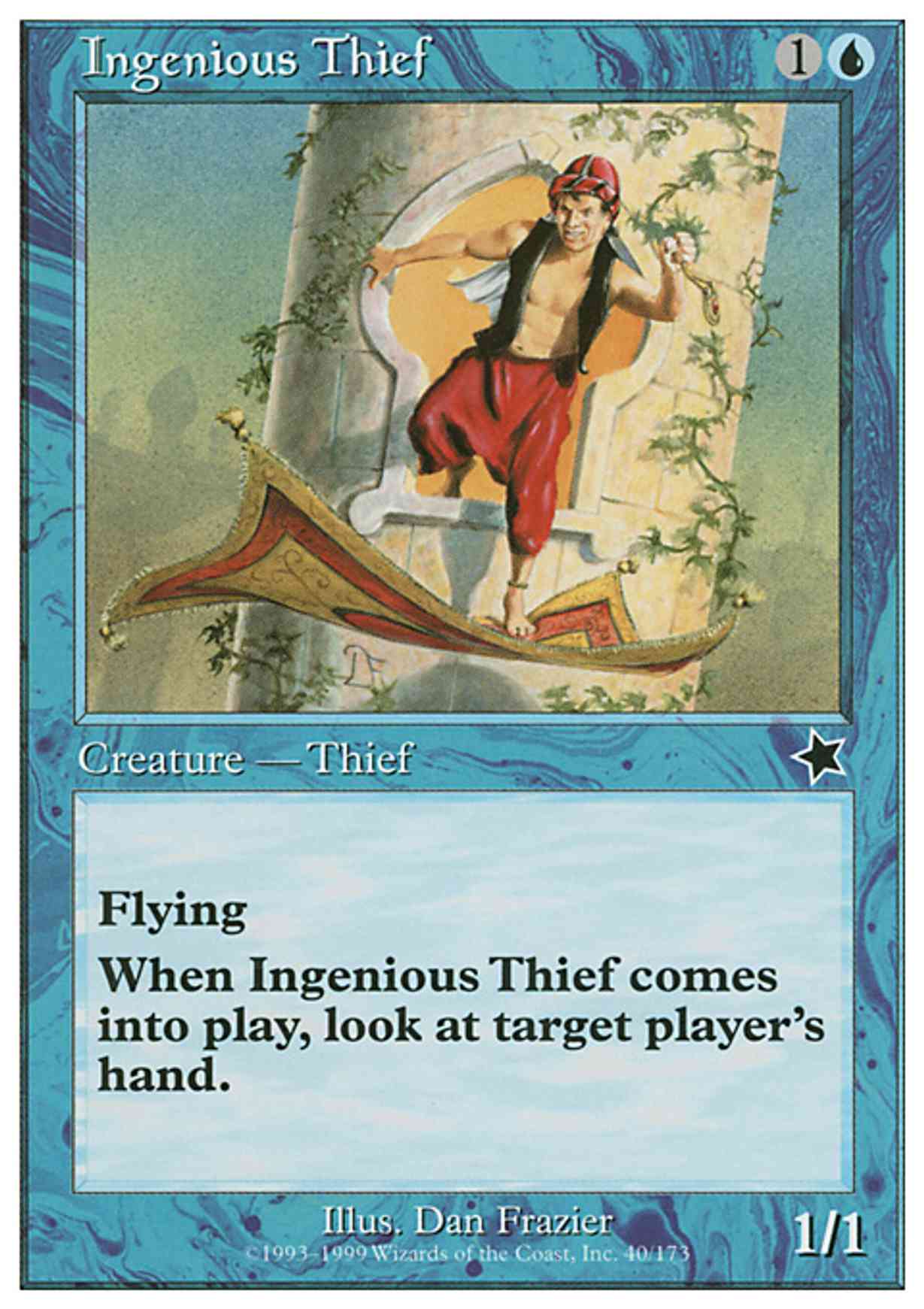 Ingenious Thief magic card front