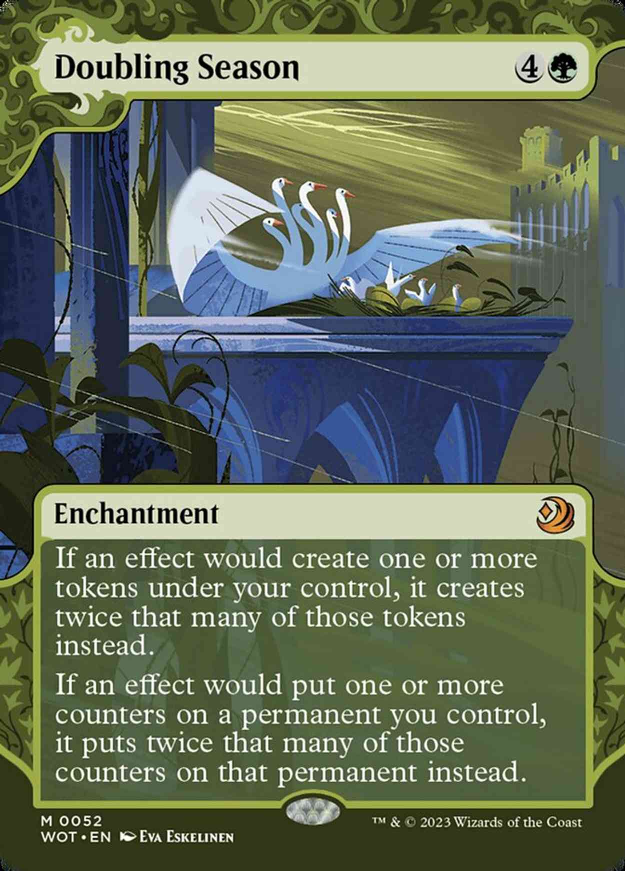 Doubling Season magic card front