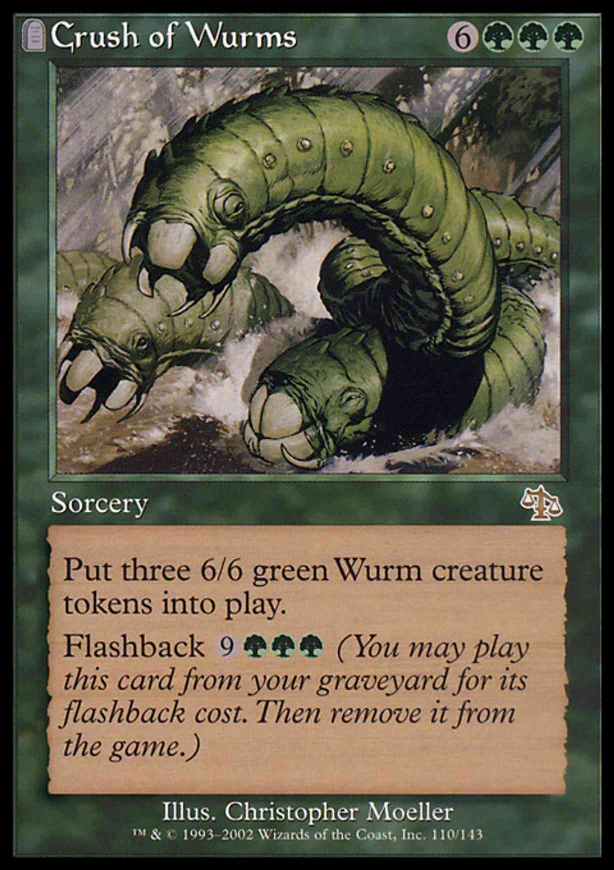 Crush of Wurms magic card front