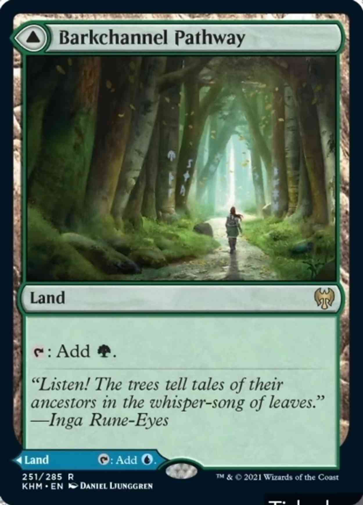 Barkchannel Pathway magic card front