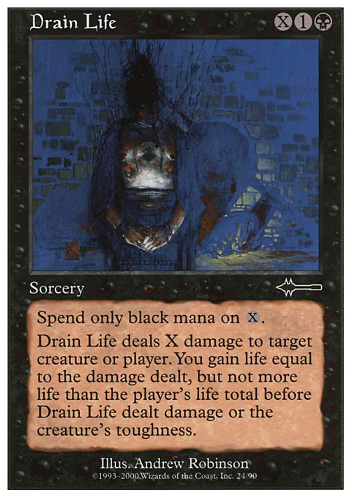 Drain Life magic card front