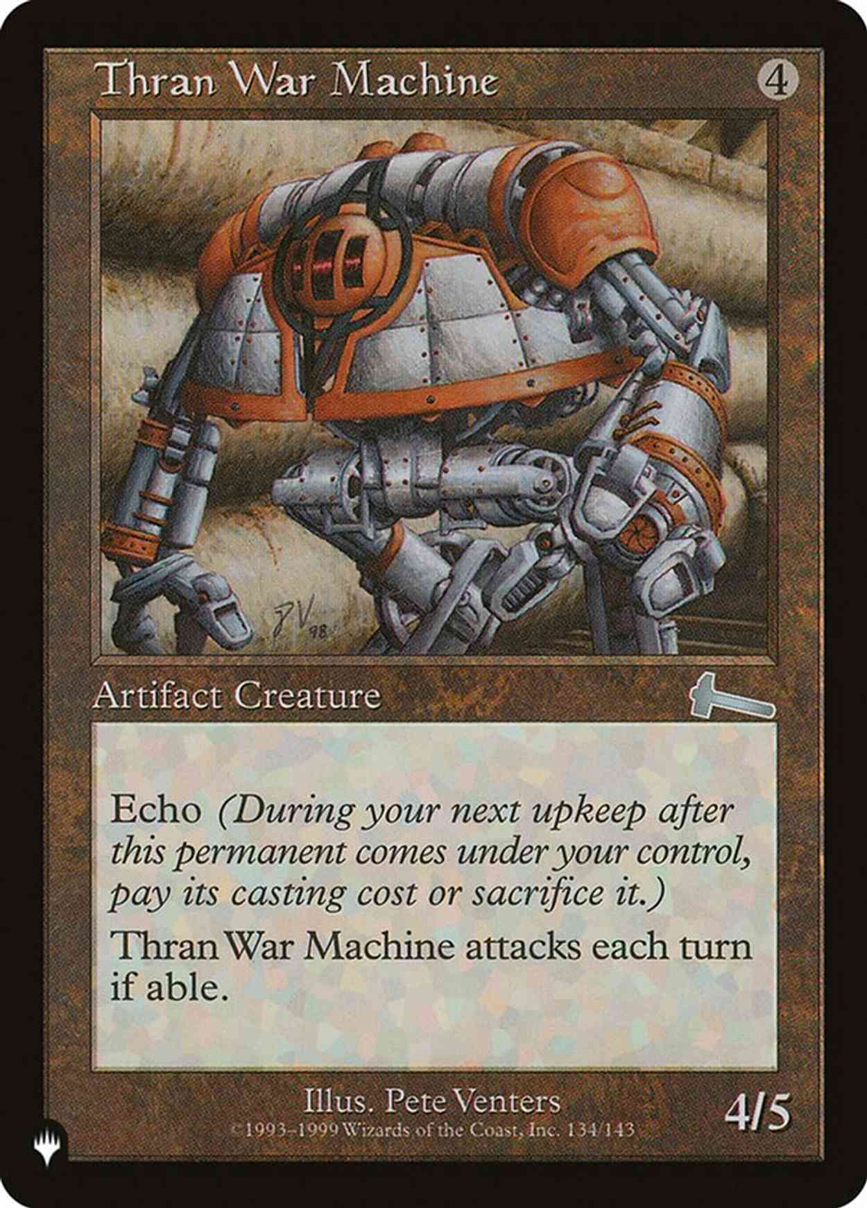 Thran War Machine magic card front