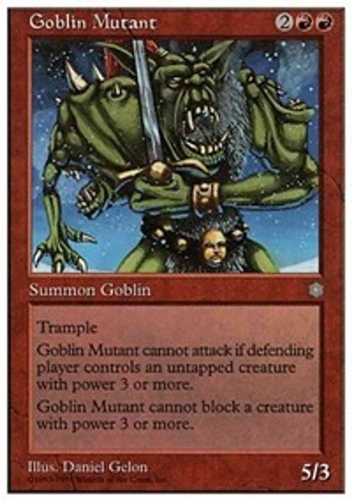 Goblin Mutant magic card front