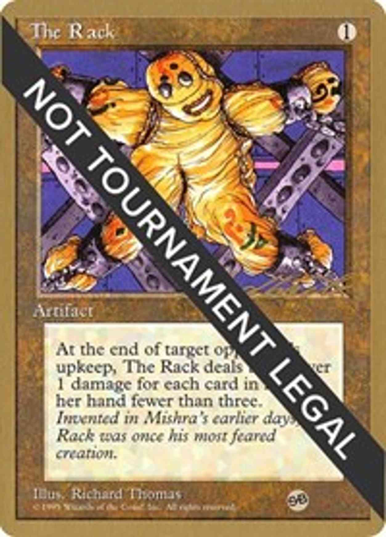 The Rack - 1996 Leon Lindback (4ED) (SB) magic card front