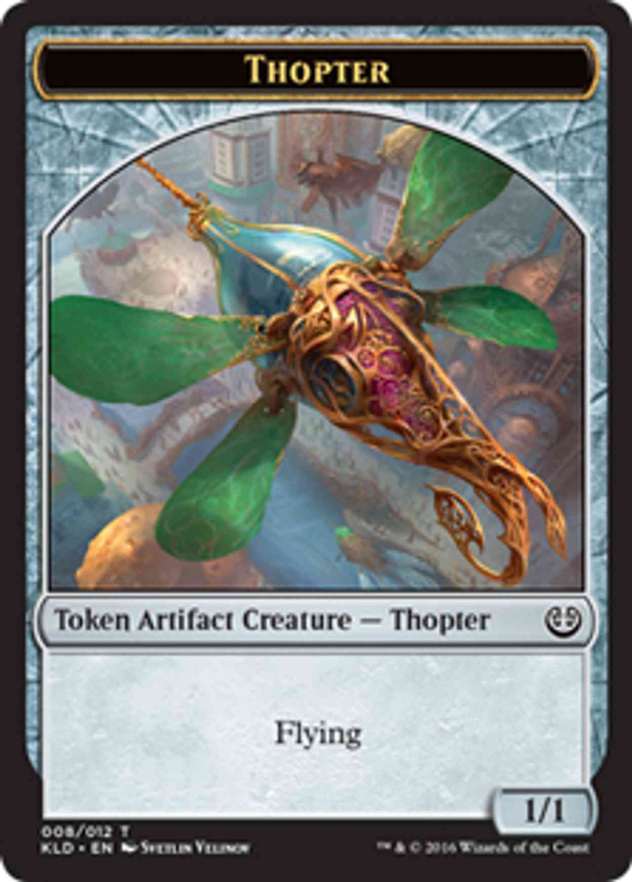 Thopter Token (008) magic card front