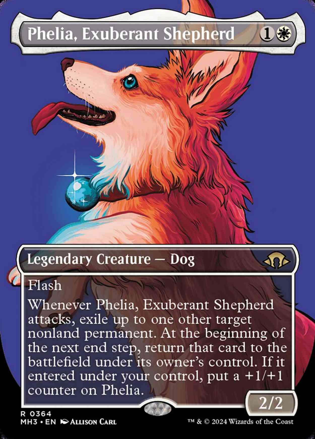 Phelia, Exuberant Shepherd (Borderless) magic card front