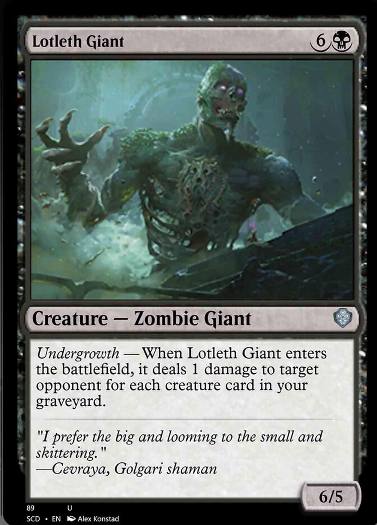 Lotleth Giant magic card front