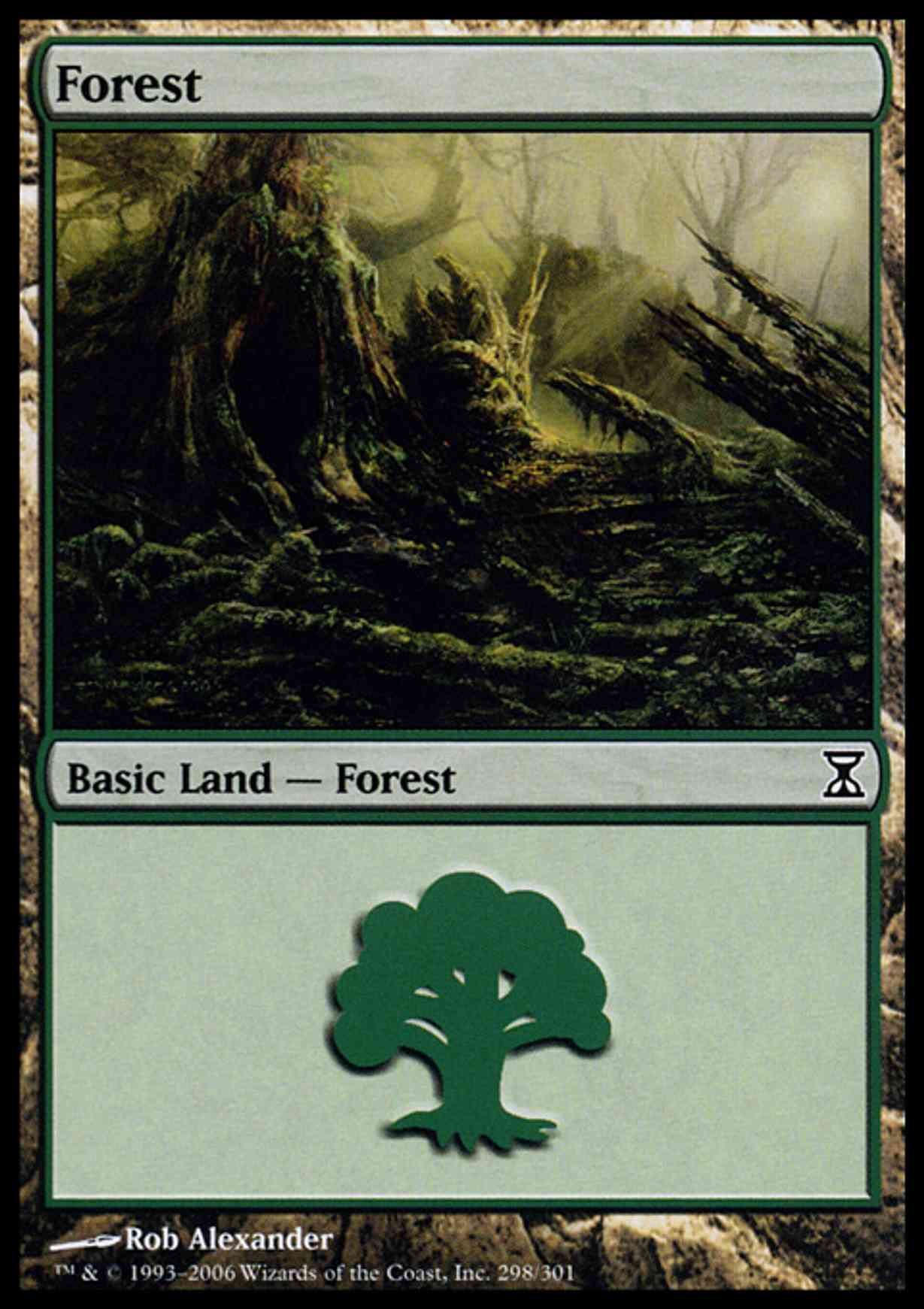 Forest (298) magic card front