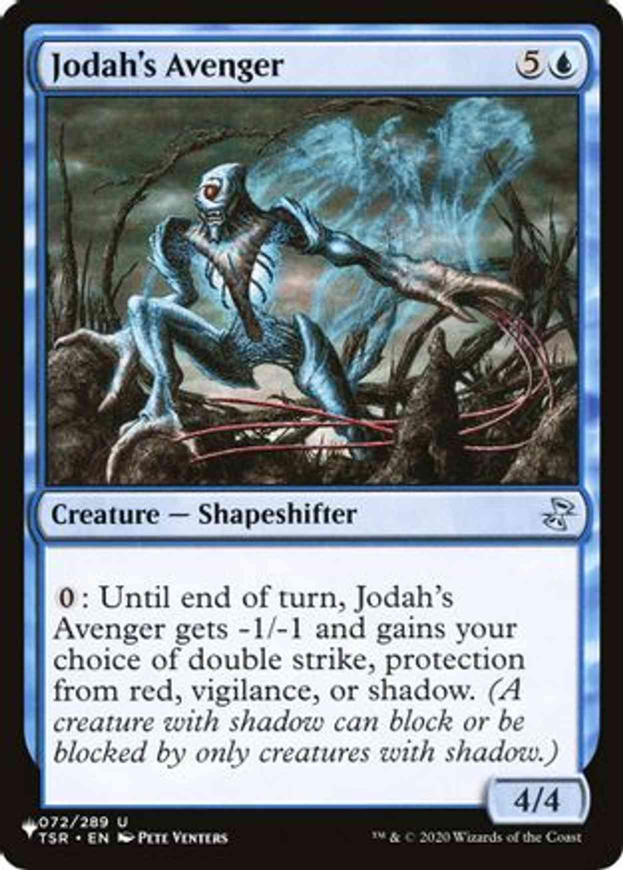 Jodah's Avenger magic card front