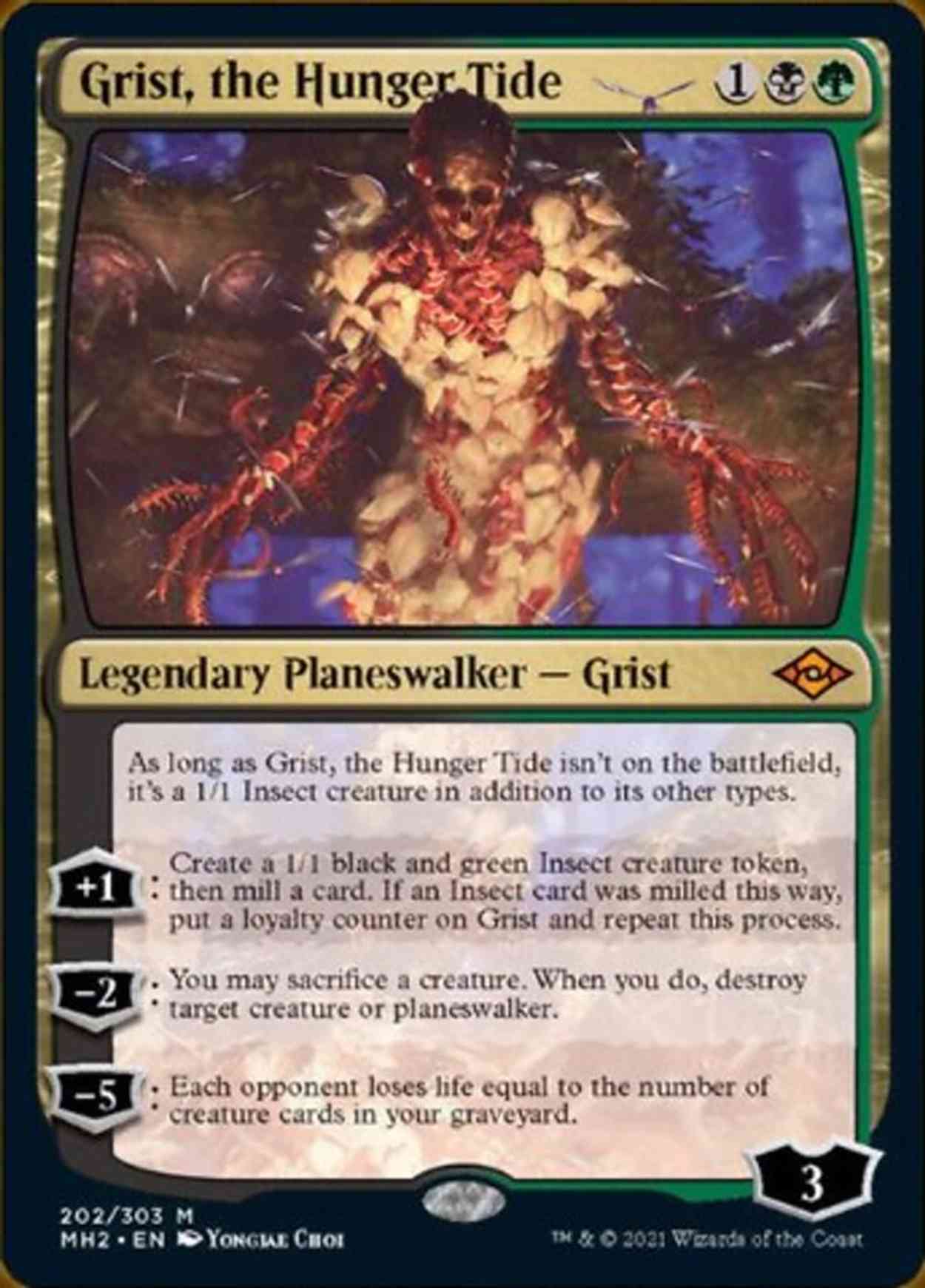 Grist, the Hunger Tide magic card front