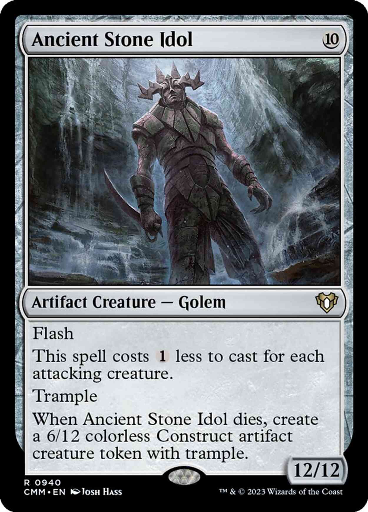 Ancient Stone Idol magic card front