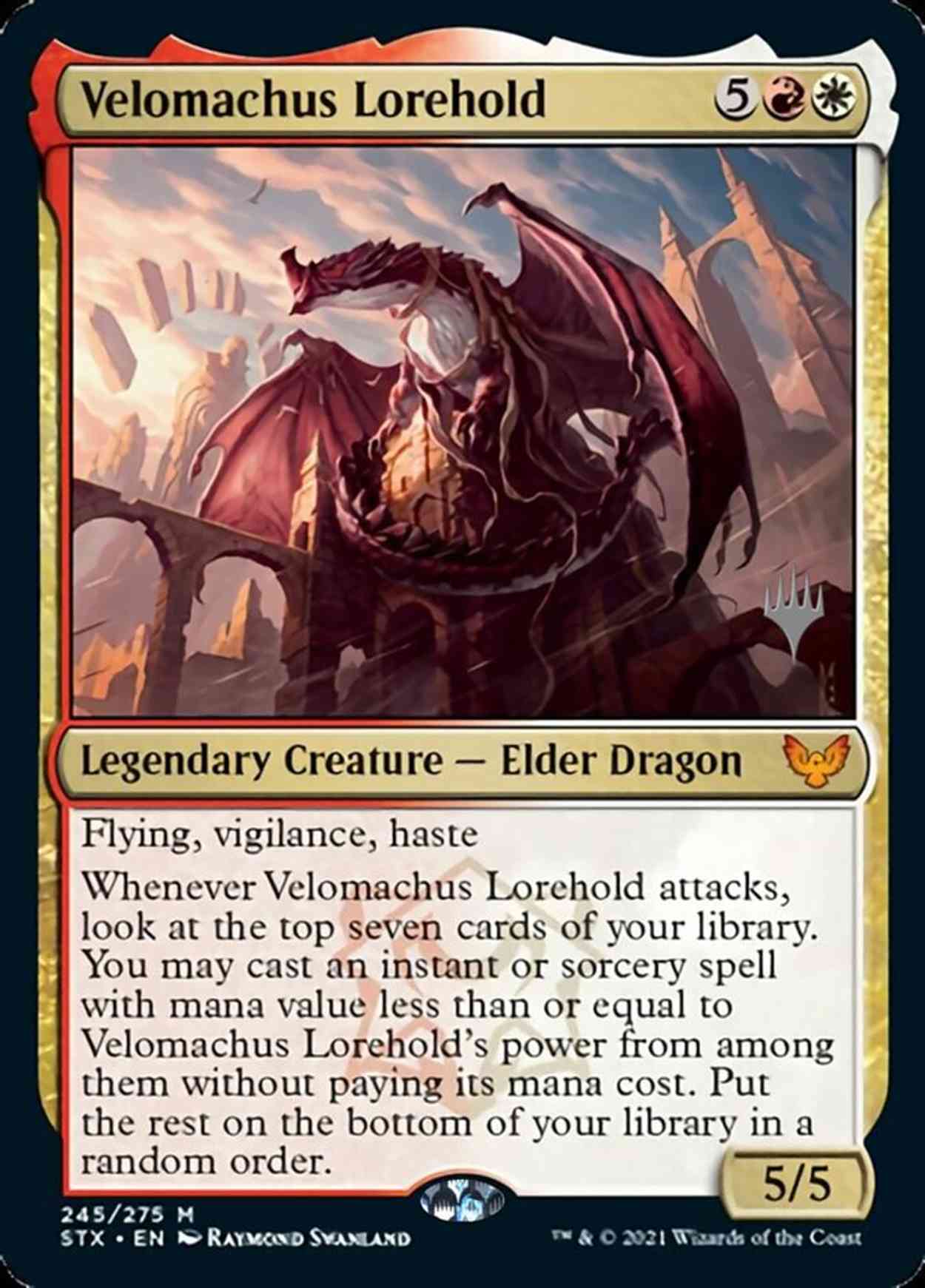 Velomachus Lorehold magic card front