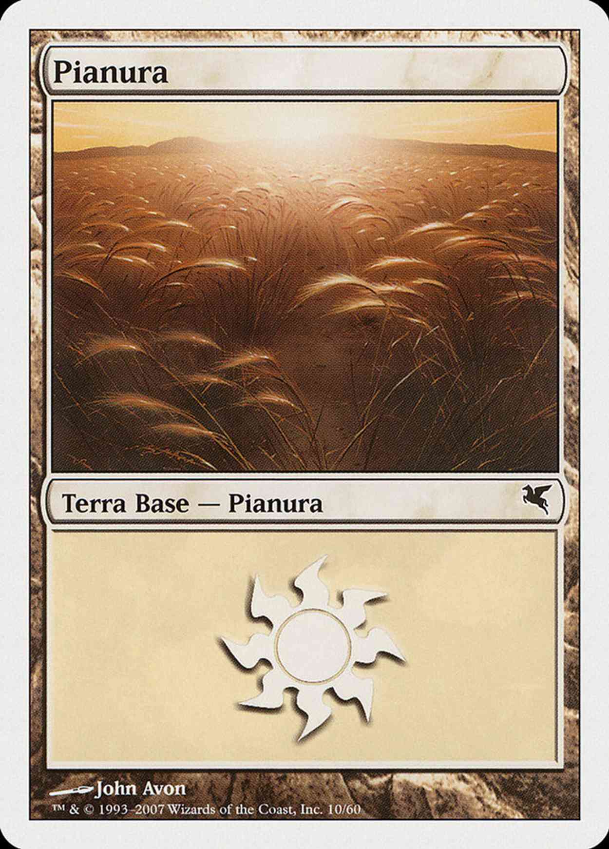 Plains (Retro Frame) magic card front