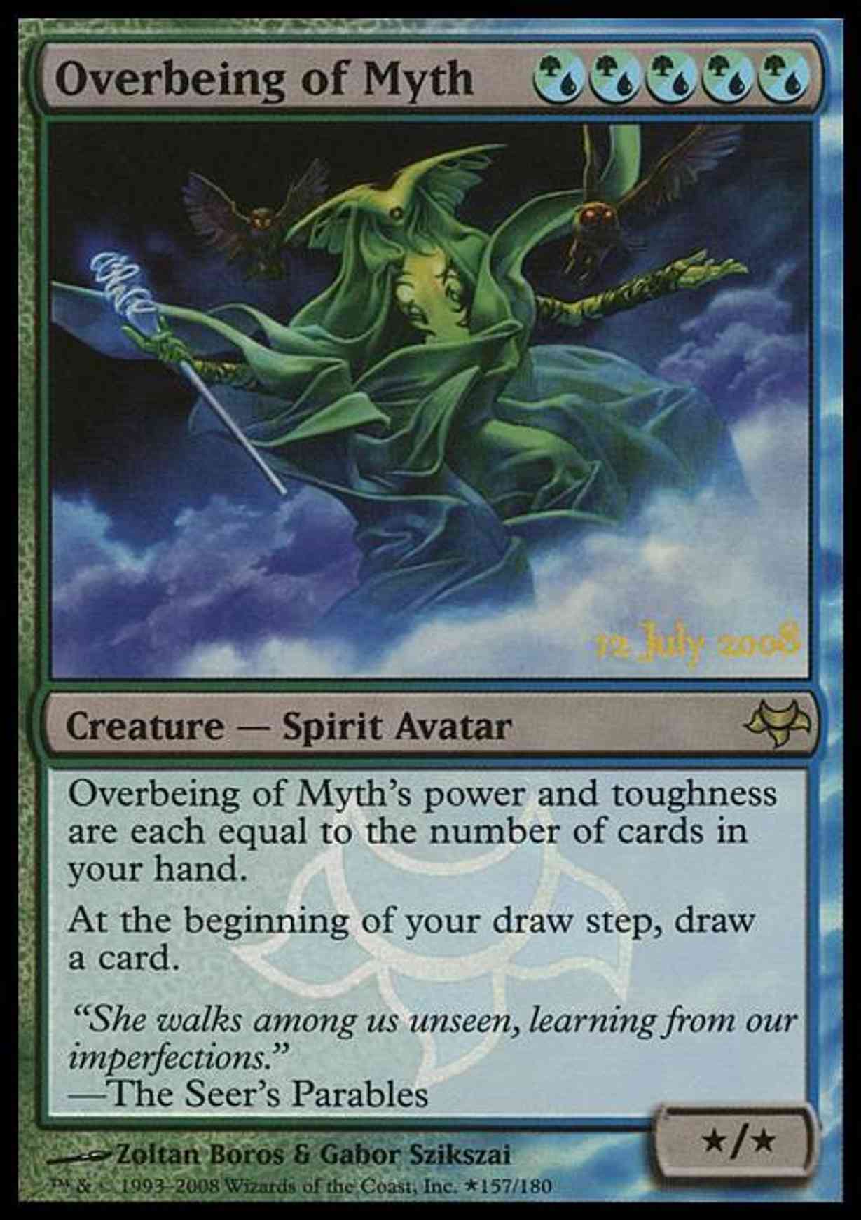 Overbeing of Myth magic card front