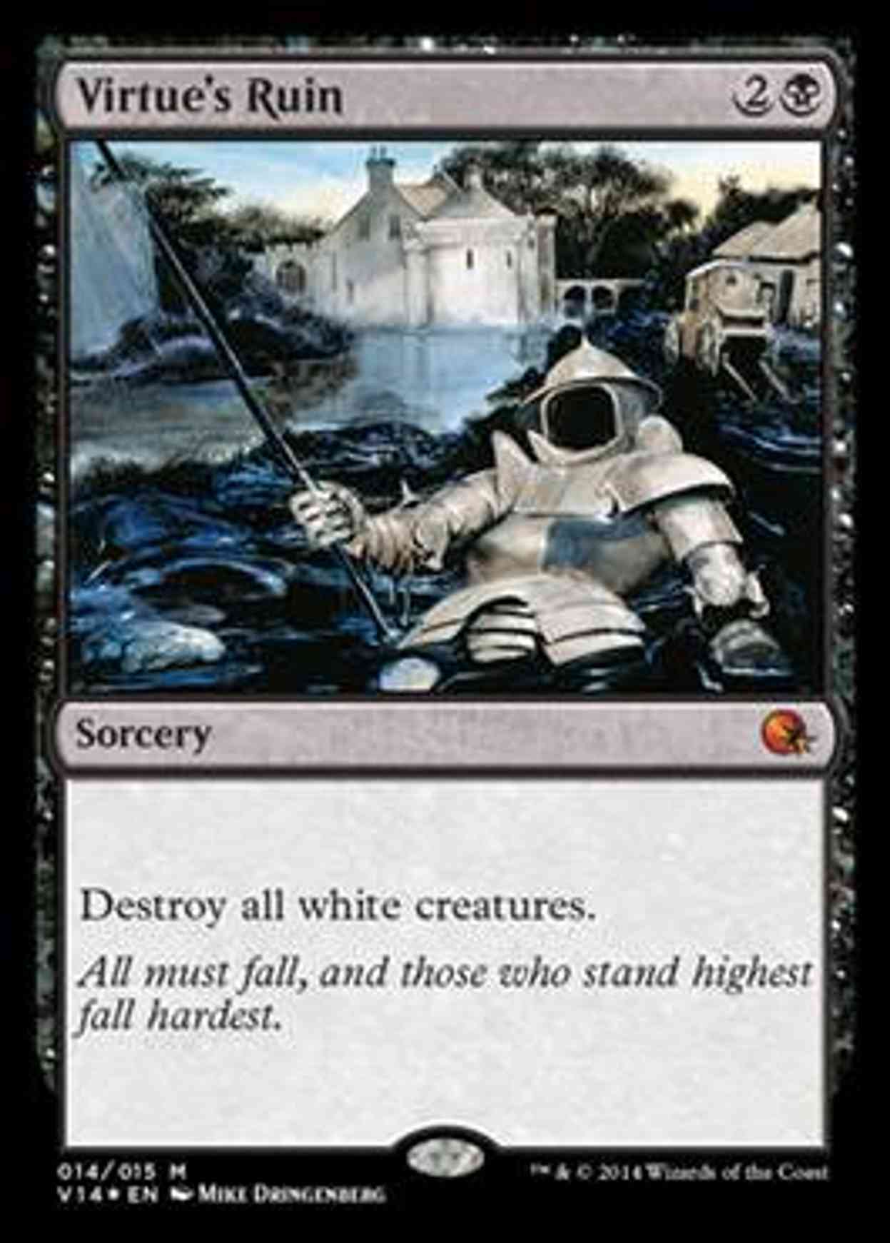 Virtue's Ruin magic card front