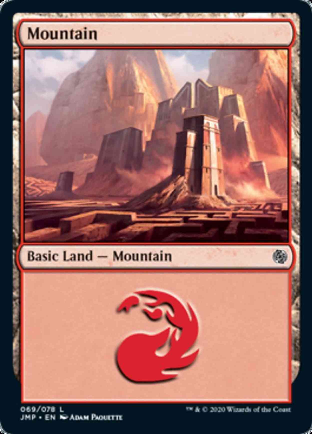 Mountain (69) magic card front