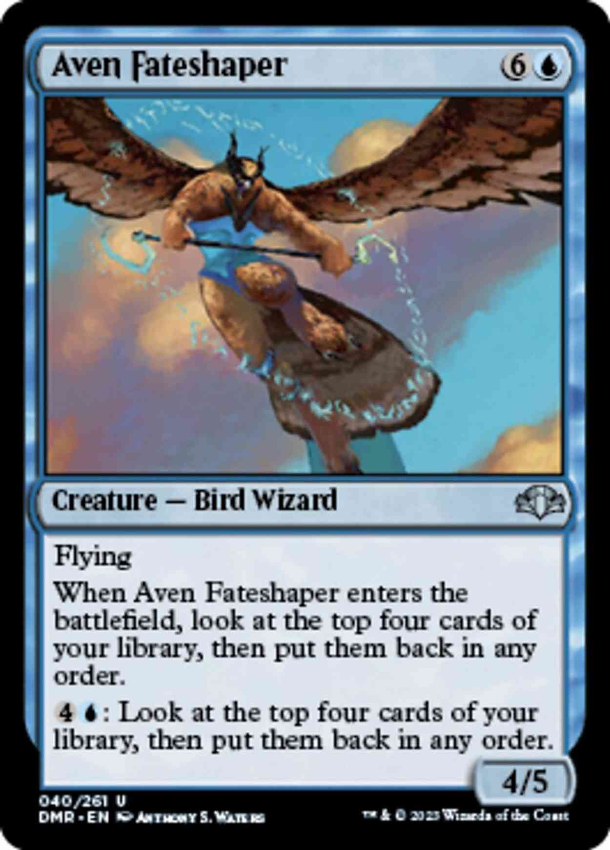 Aven Fateshaper magic card front