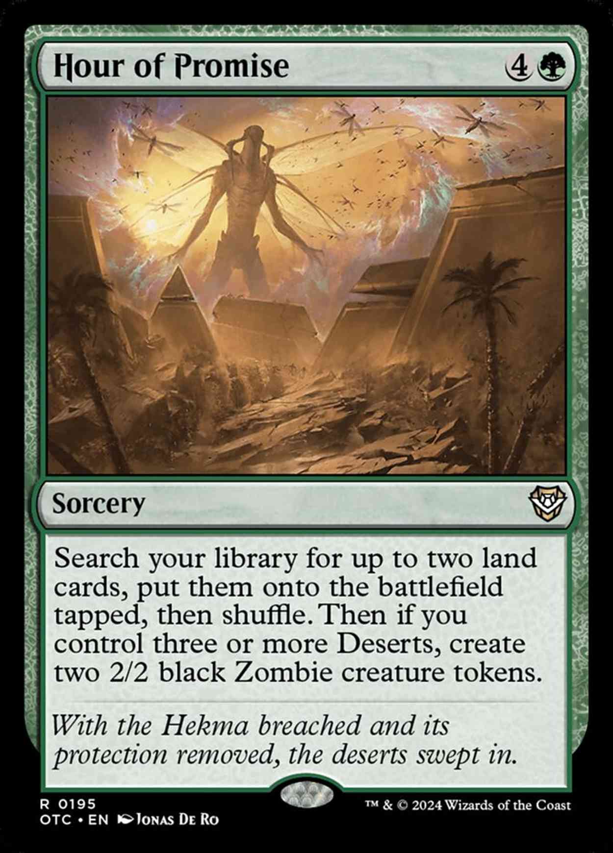 Hour of Promise magic card front