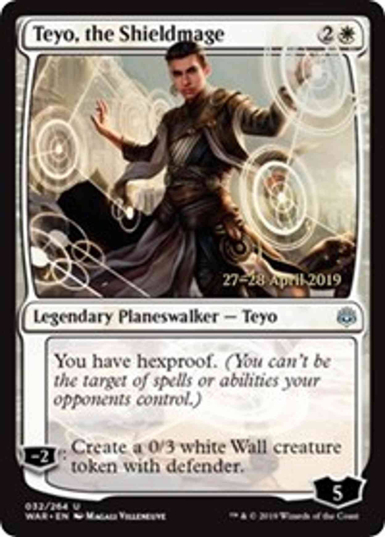 Teyo, the Shieldmage magic card front