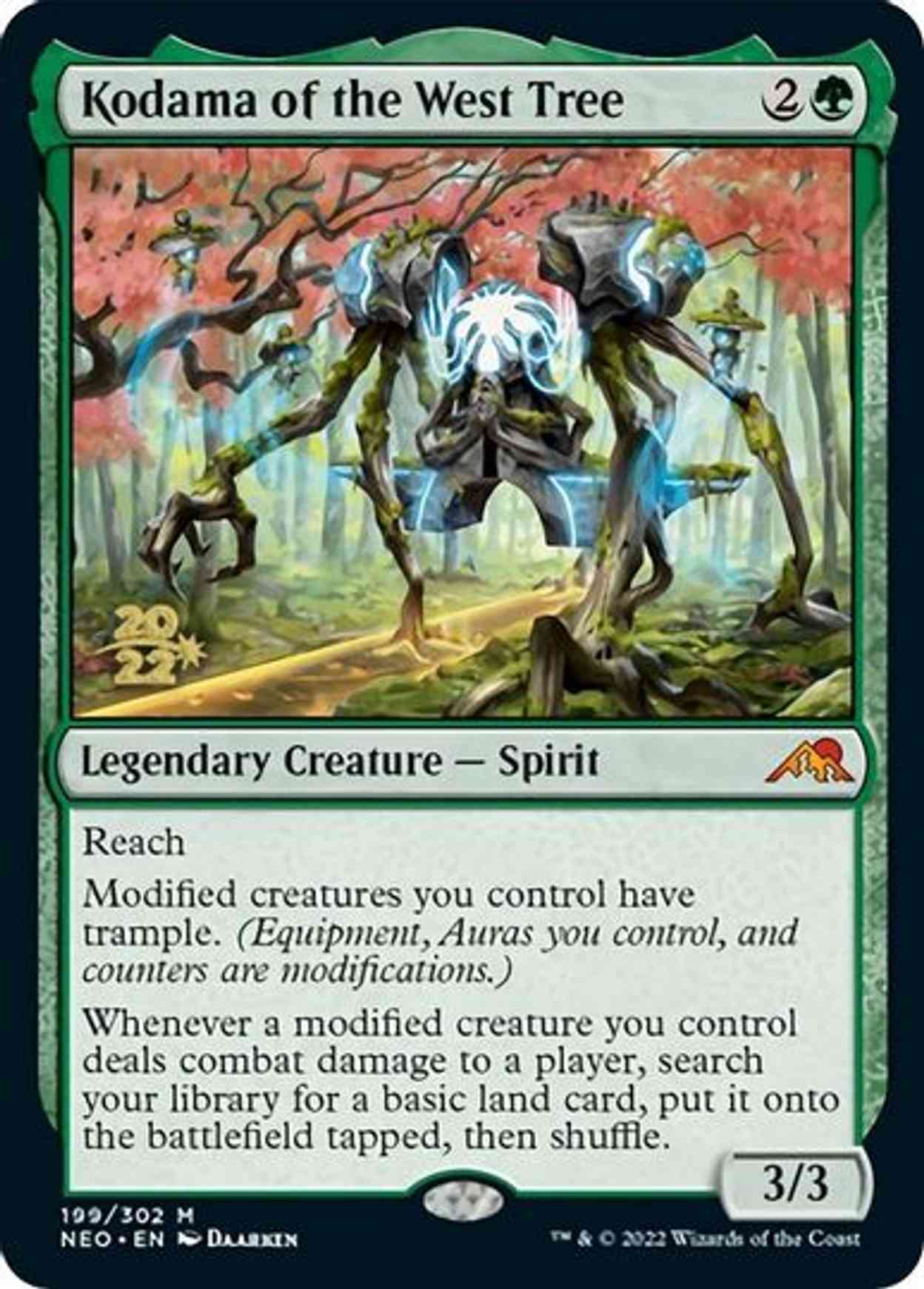 Kodama of the West Tree magic card front