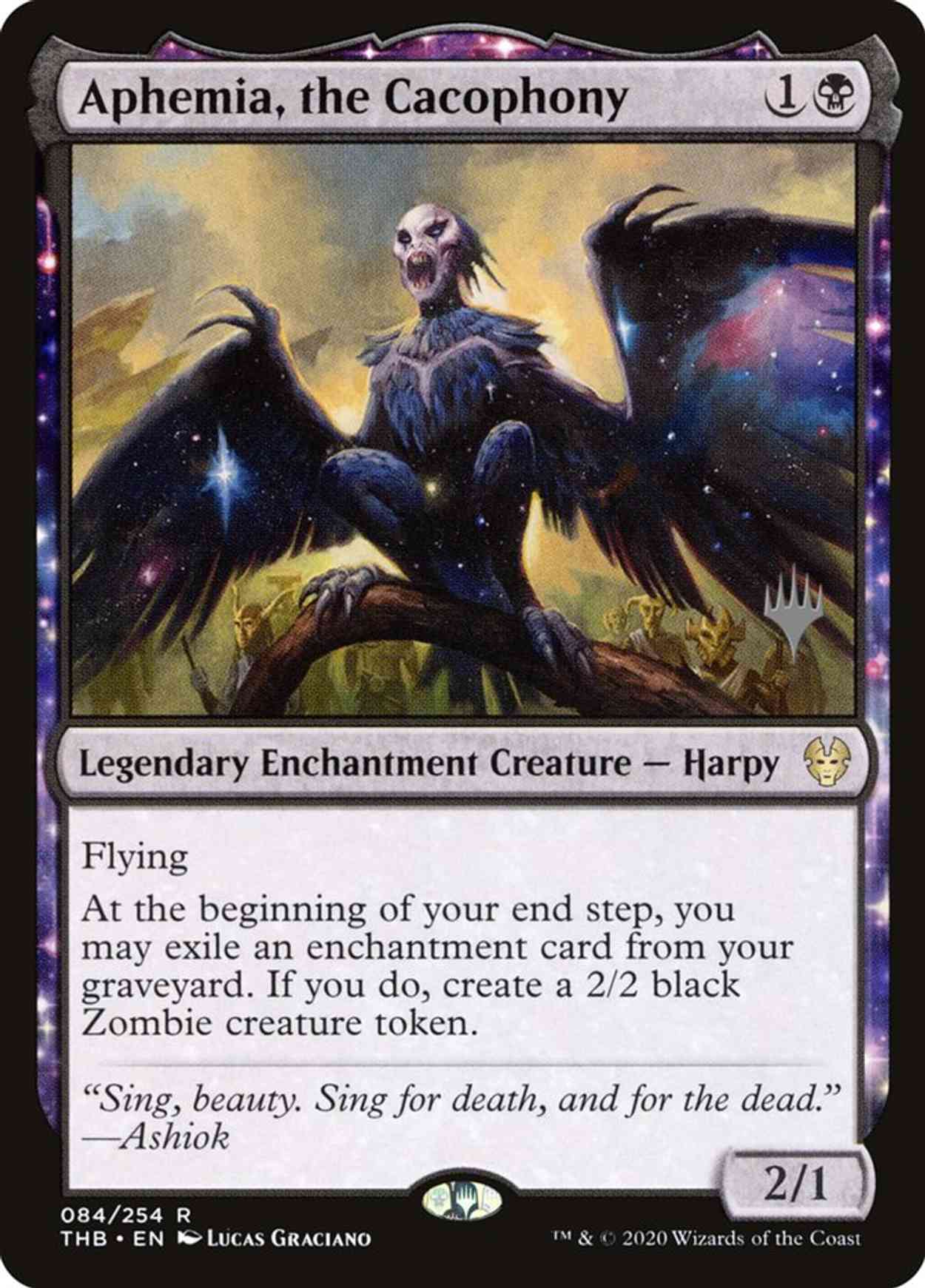 Aphemia, the Cacophony magic card front